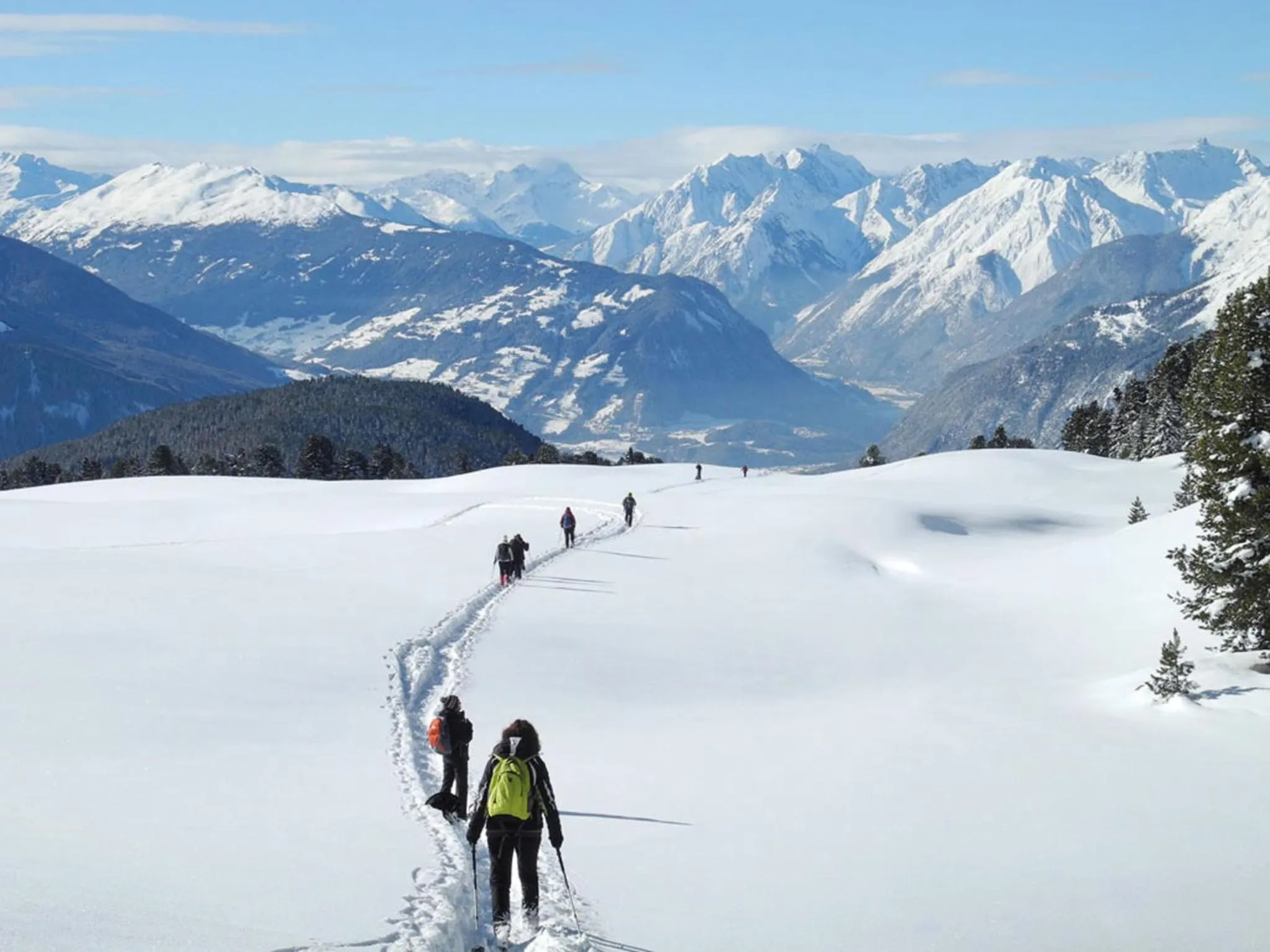 Skiing in Hotel Falknerhof