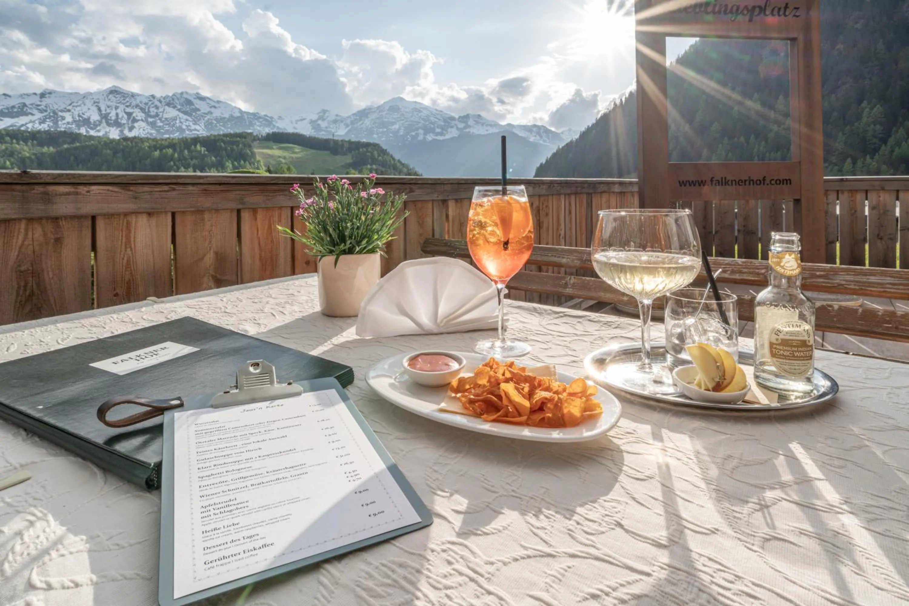 Balcony/Terrace in Hotel Falknerhof