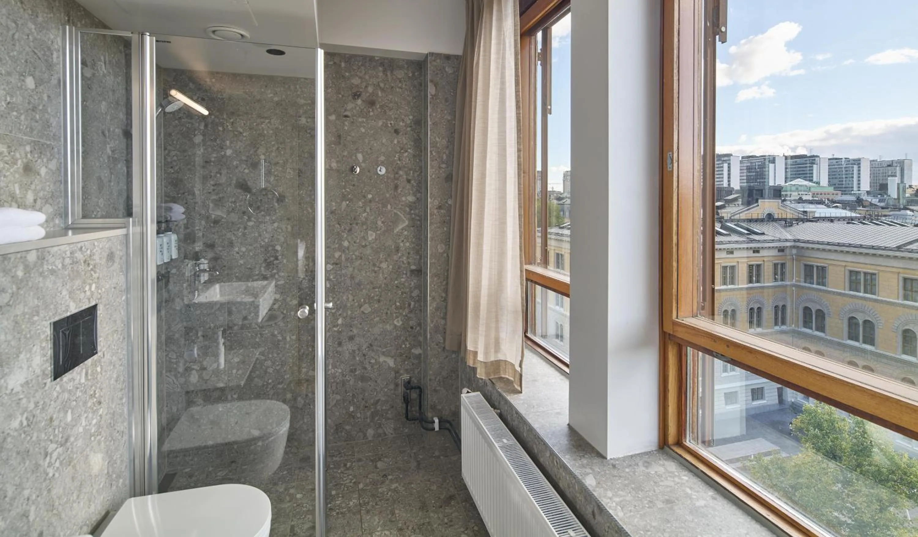 View (from property/room) in Scandic Wallin