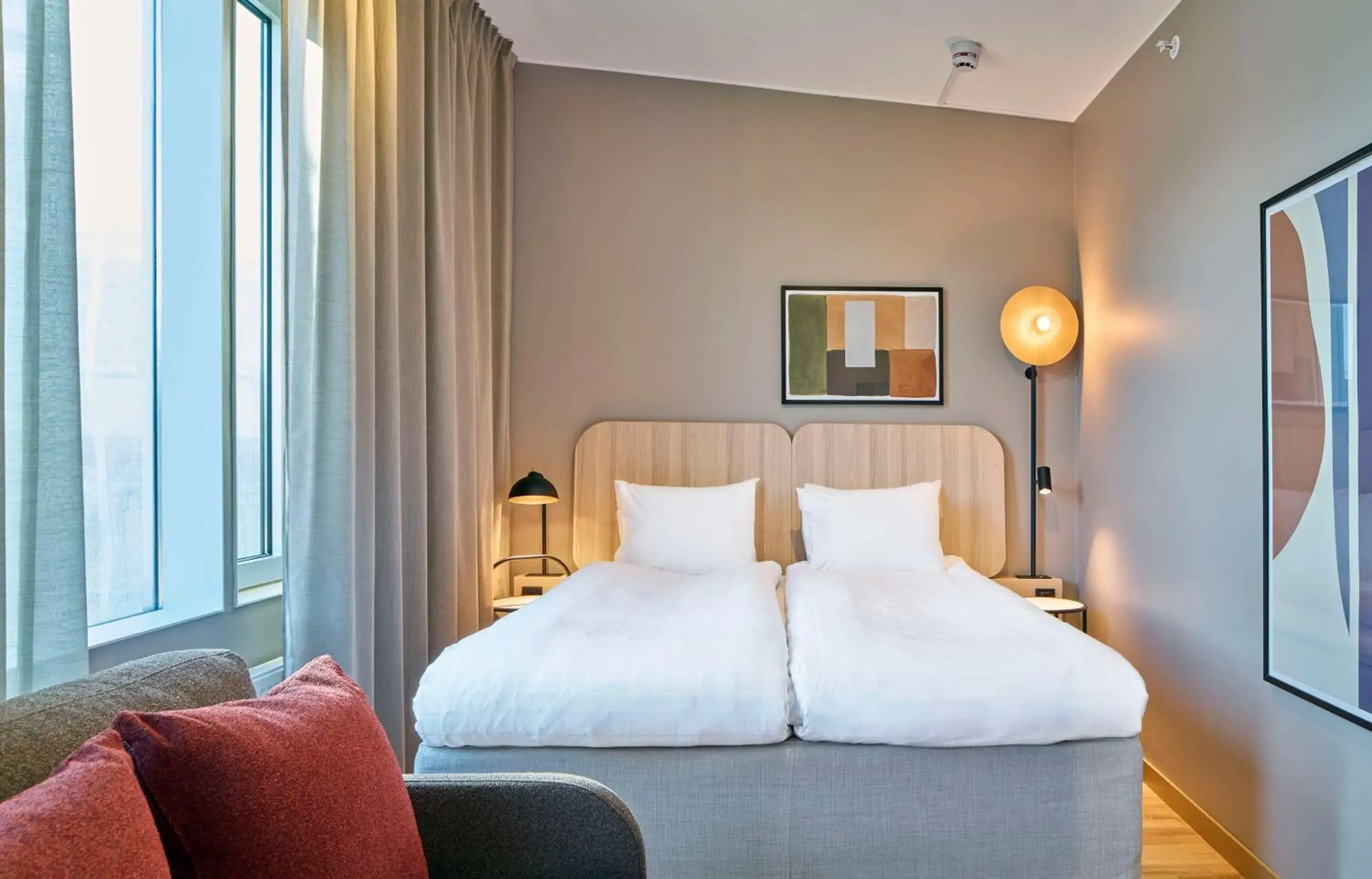 Bedroom, Bed in Scandic Wallin Bedroom, Bed in Scandic Wallin