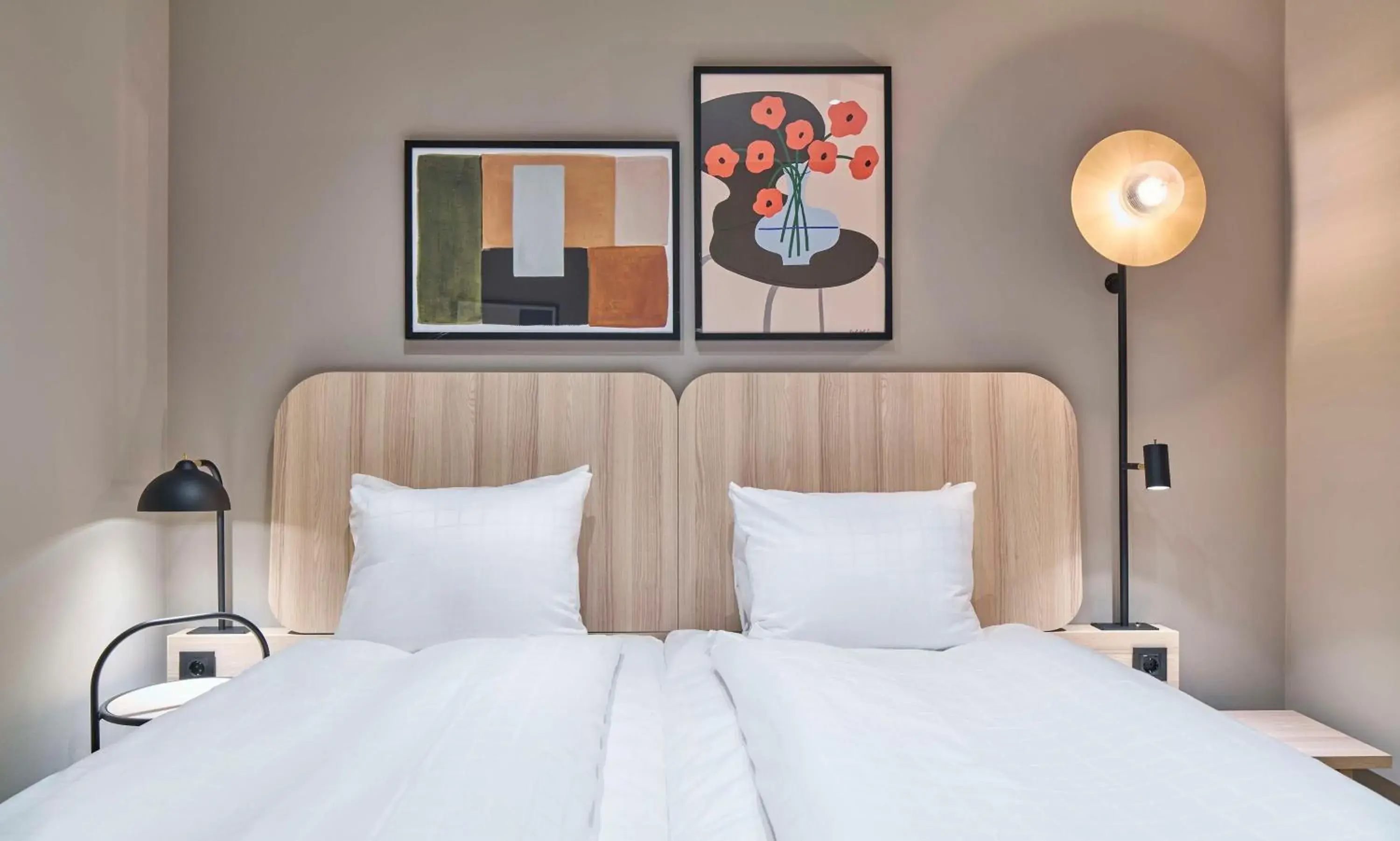 Bedroom, Bed in Scandic Wallin Bedroom, Bed in Scandic Wallin