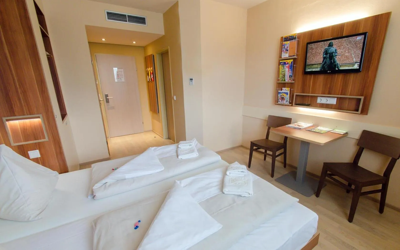 Photo of the whole room, Bed in JUFA Hotel Graz City