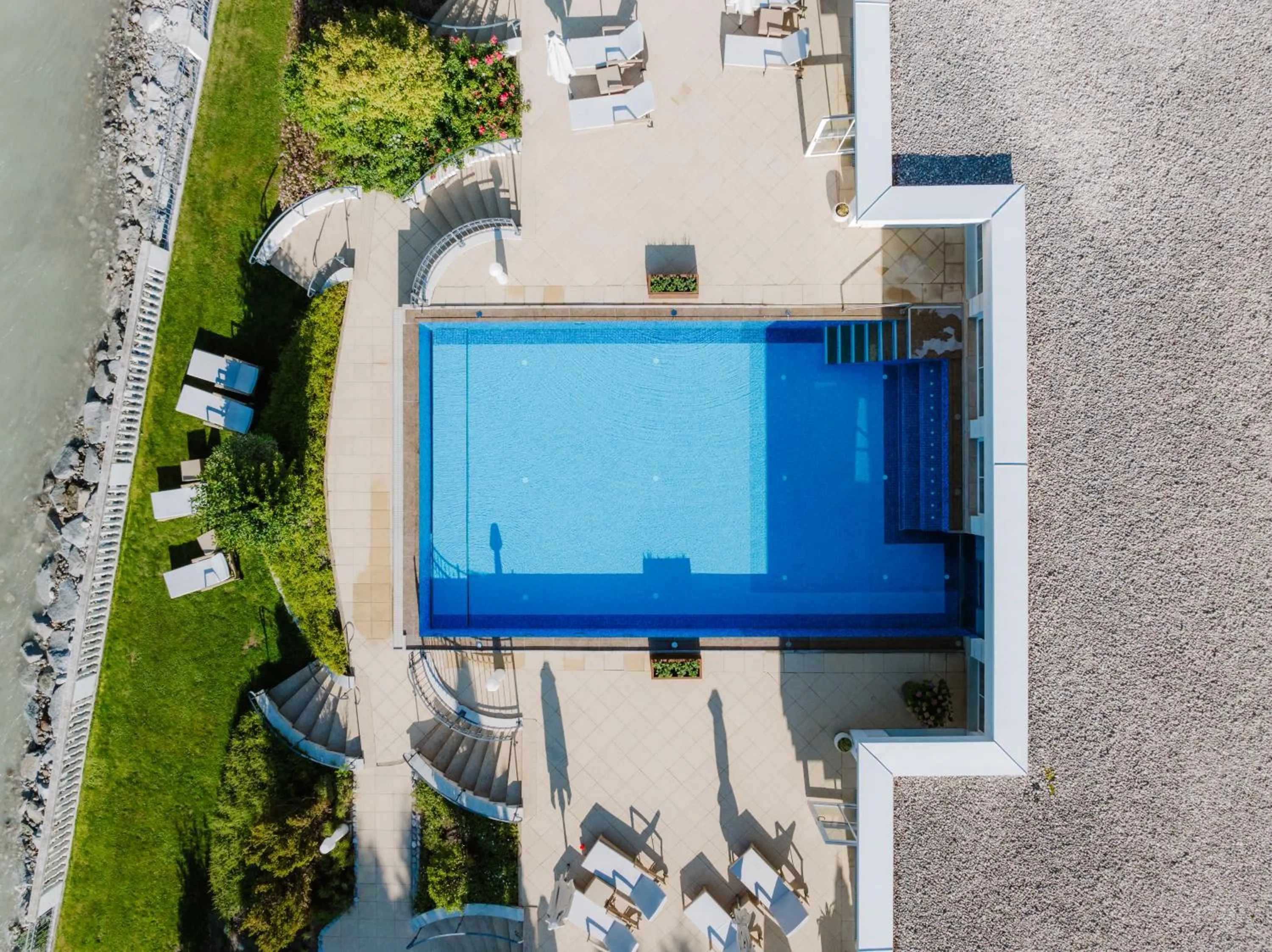 Swimming pool in Grandhotel Lienz Business-Wellness & Gourmet