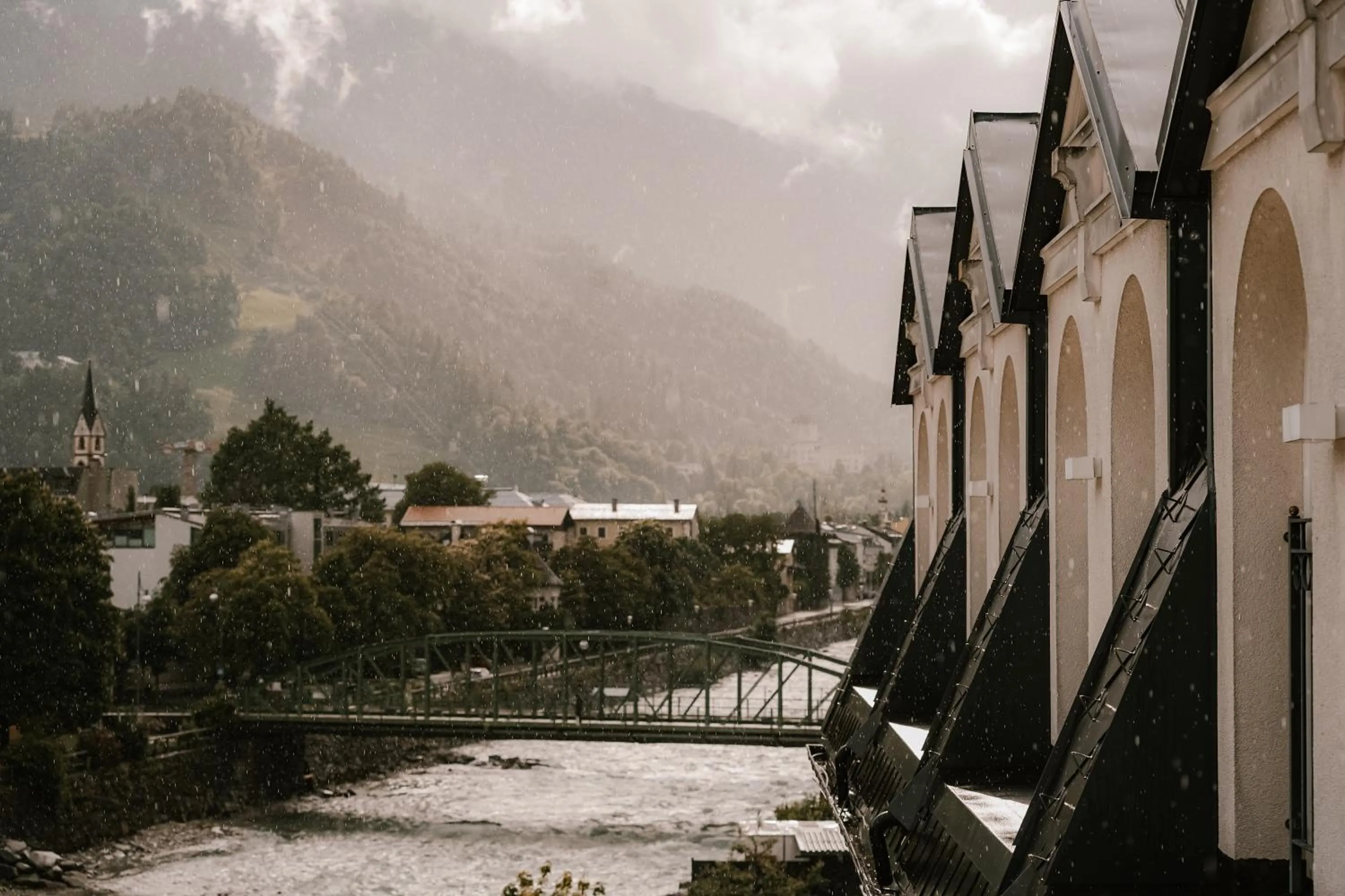 Quiet street view in Grandhotel Lienz Business-Wellness & Gourmet