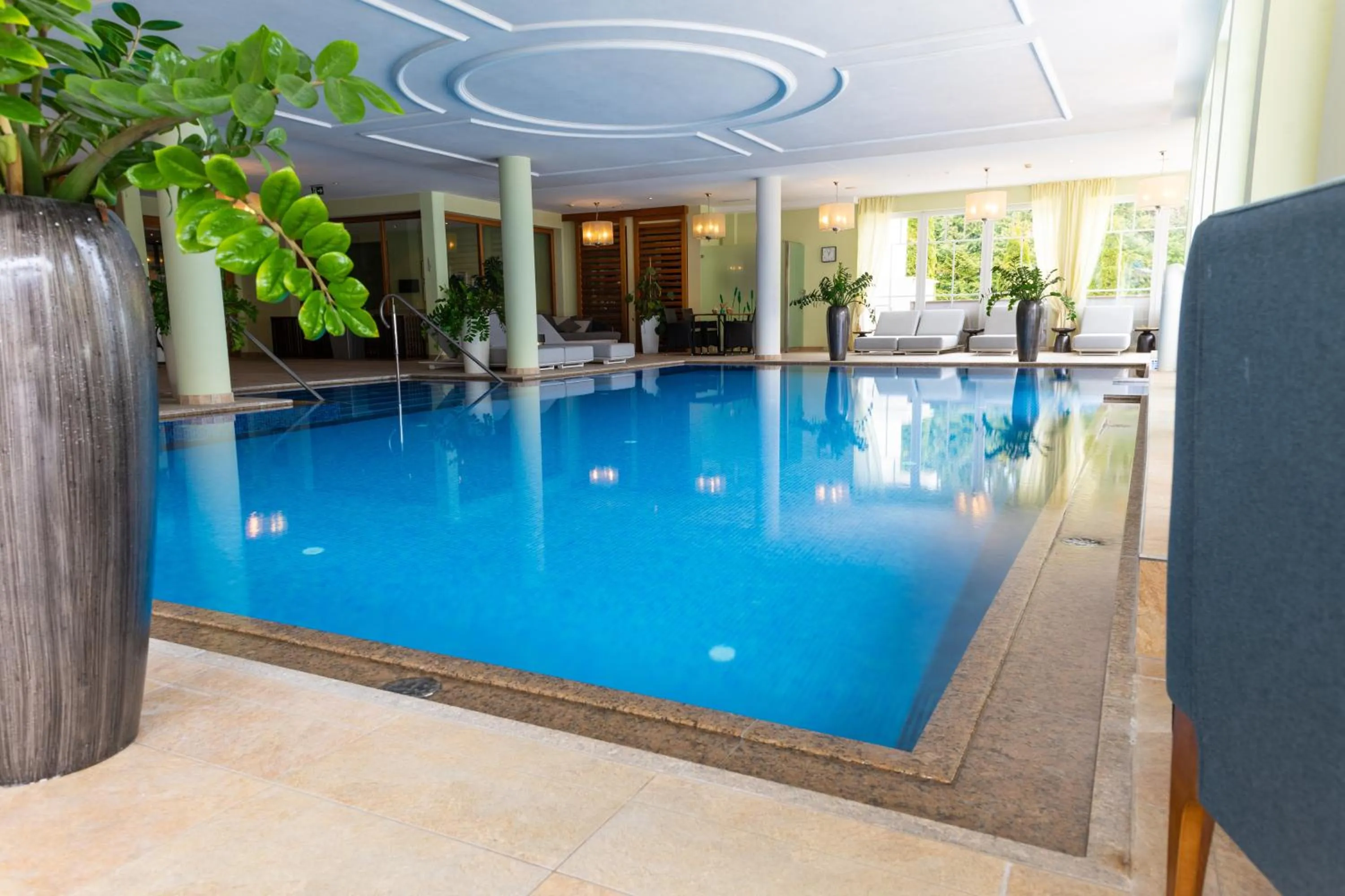 Swimming pool in Grandhotel Lienz Business-Wellness & Gourmet