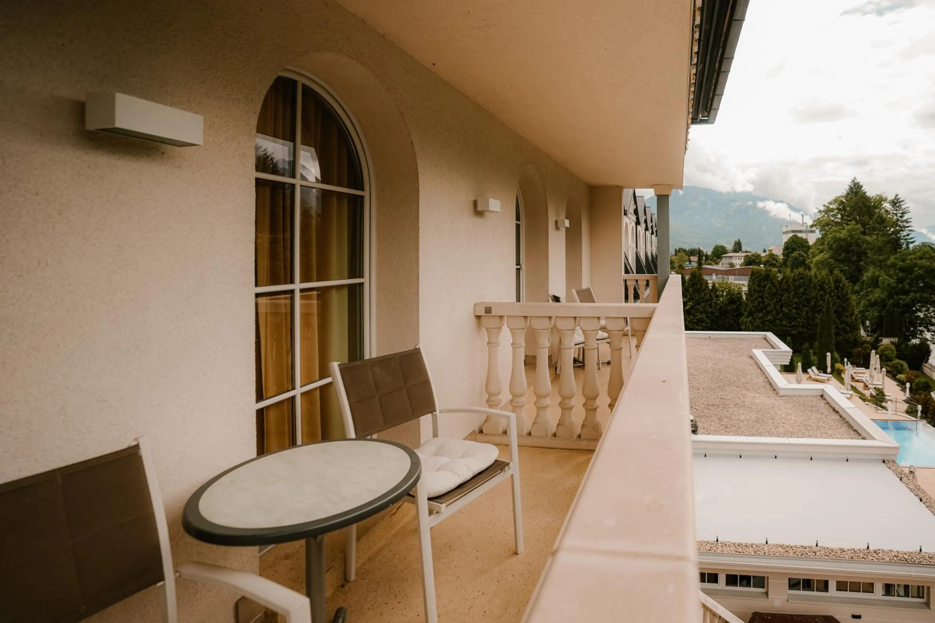 Balcony/Terrace in Grandhotel Lienz Business-Wellness & Gourmet