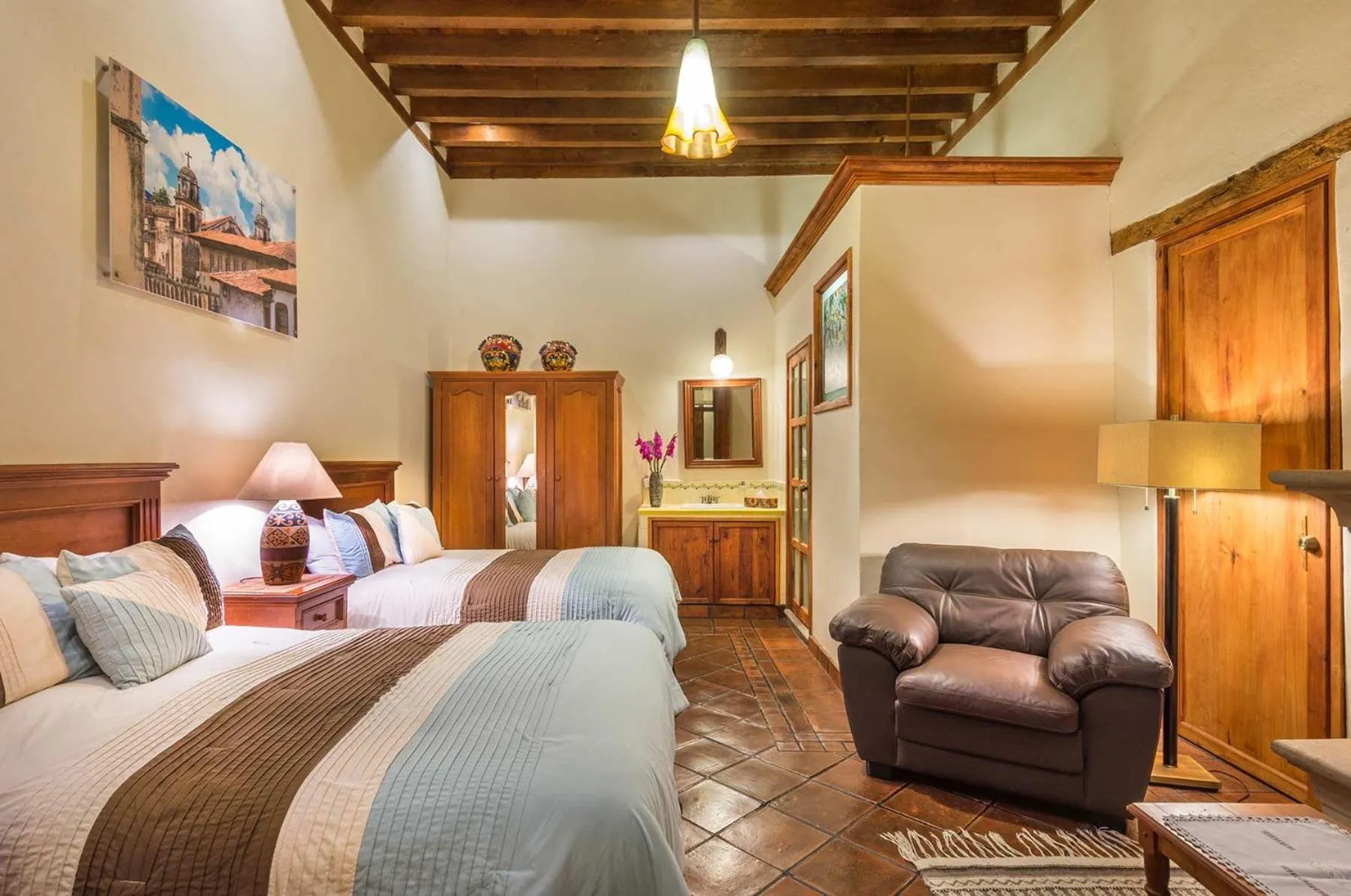 Photo of the whole room, Bed in Hotel Casa del Naranjo