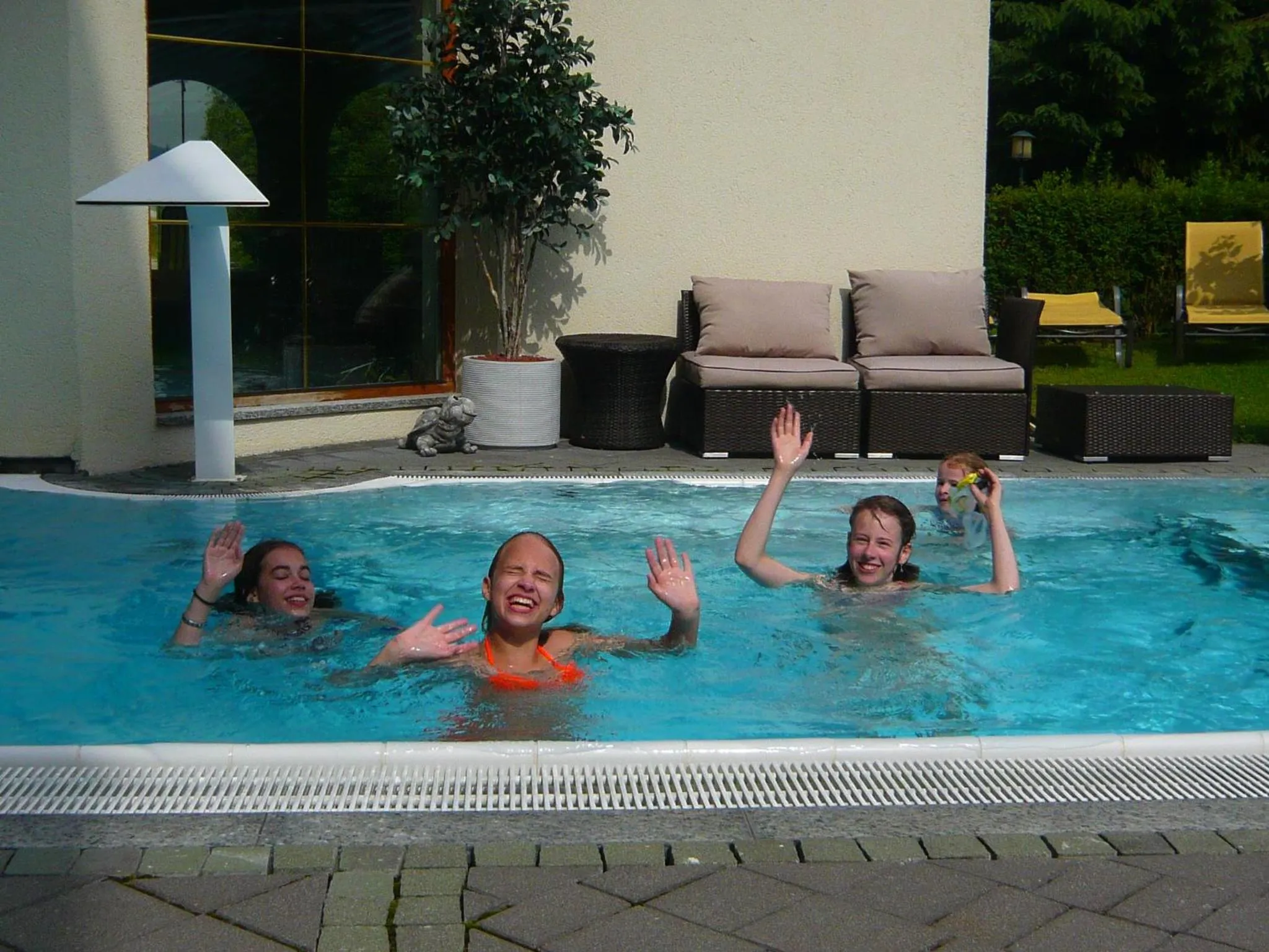 Garden in Smaragdhotel Tauernblick