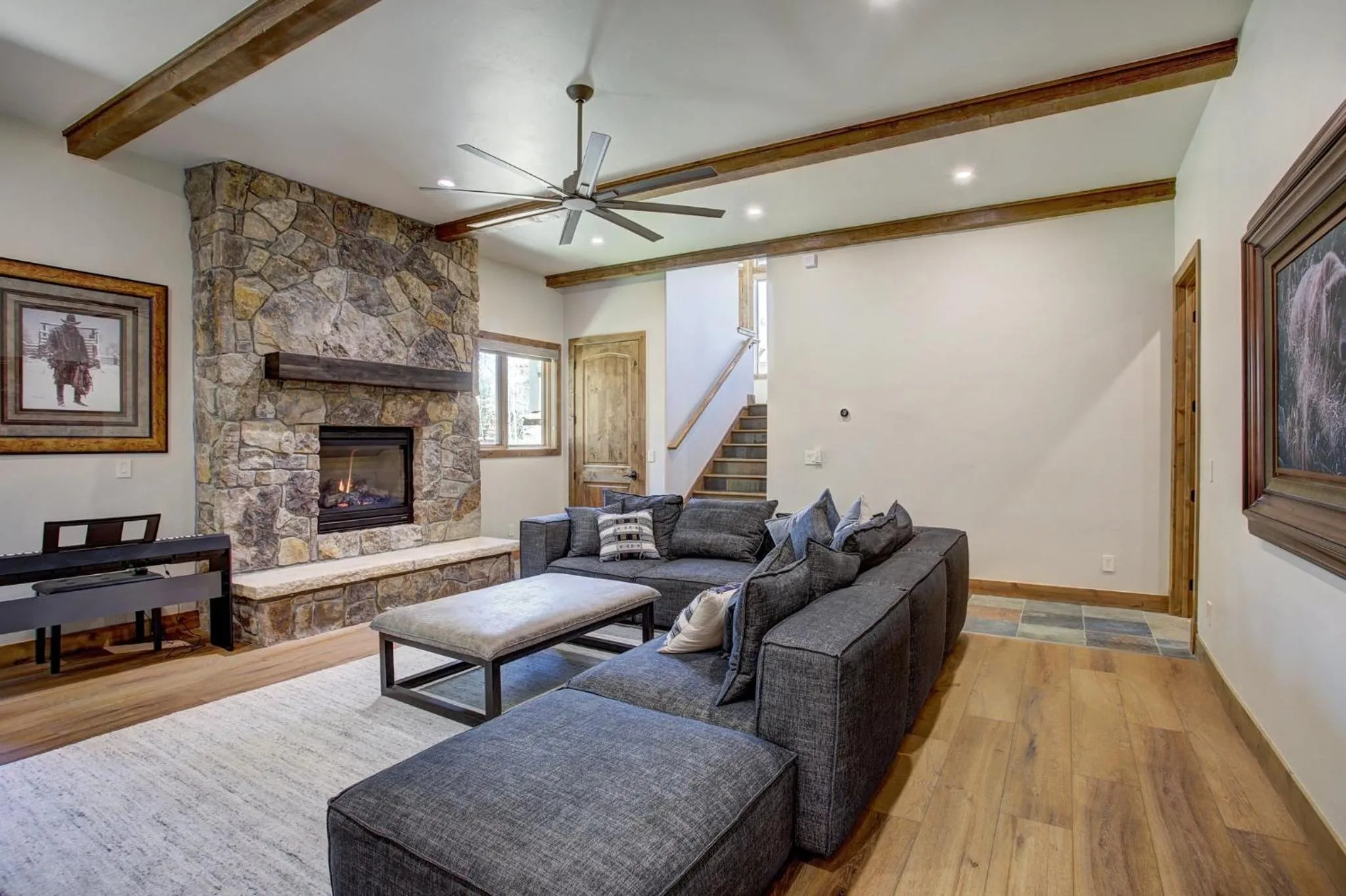 Living room in Keystone Private Homes by Vail Resorts