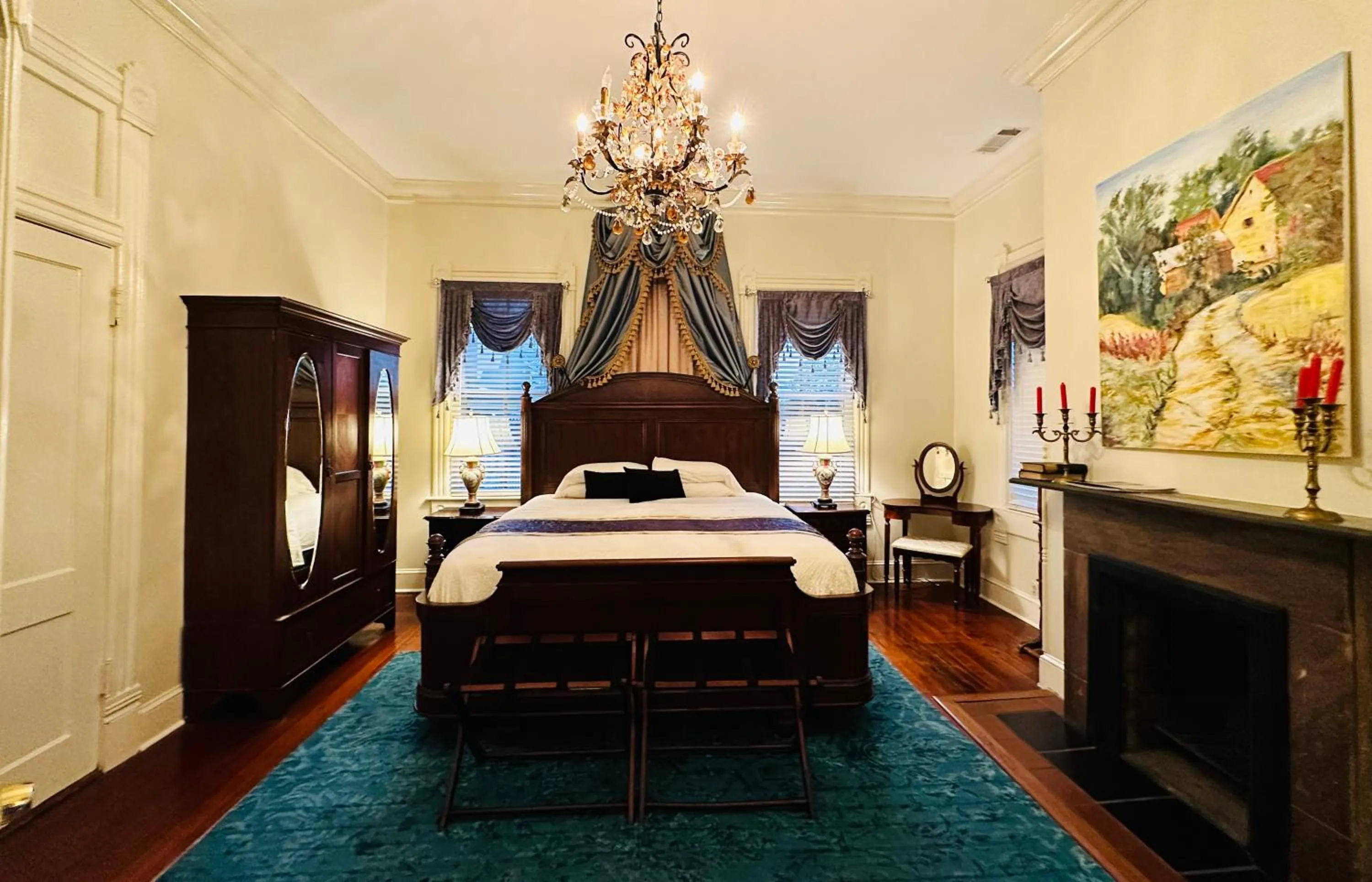 Bed in Amethyst Garden