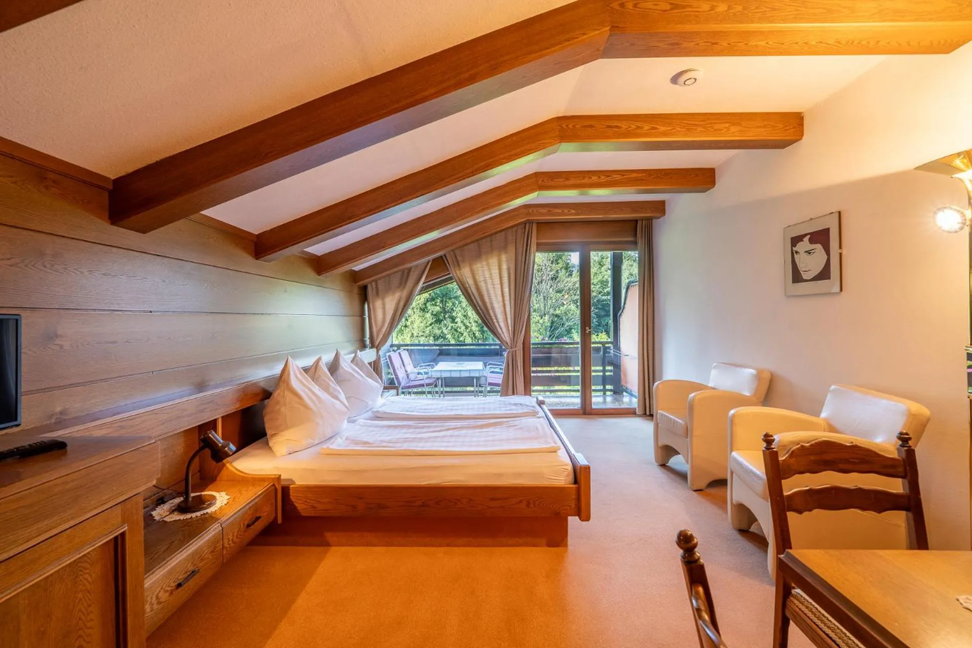 Bedroom, Bed in Landhaus Schreier