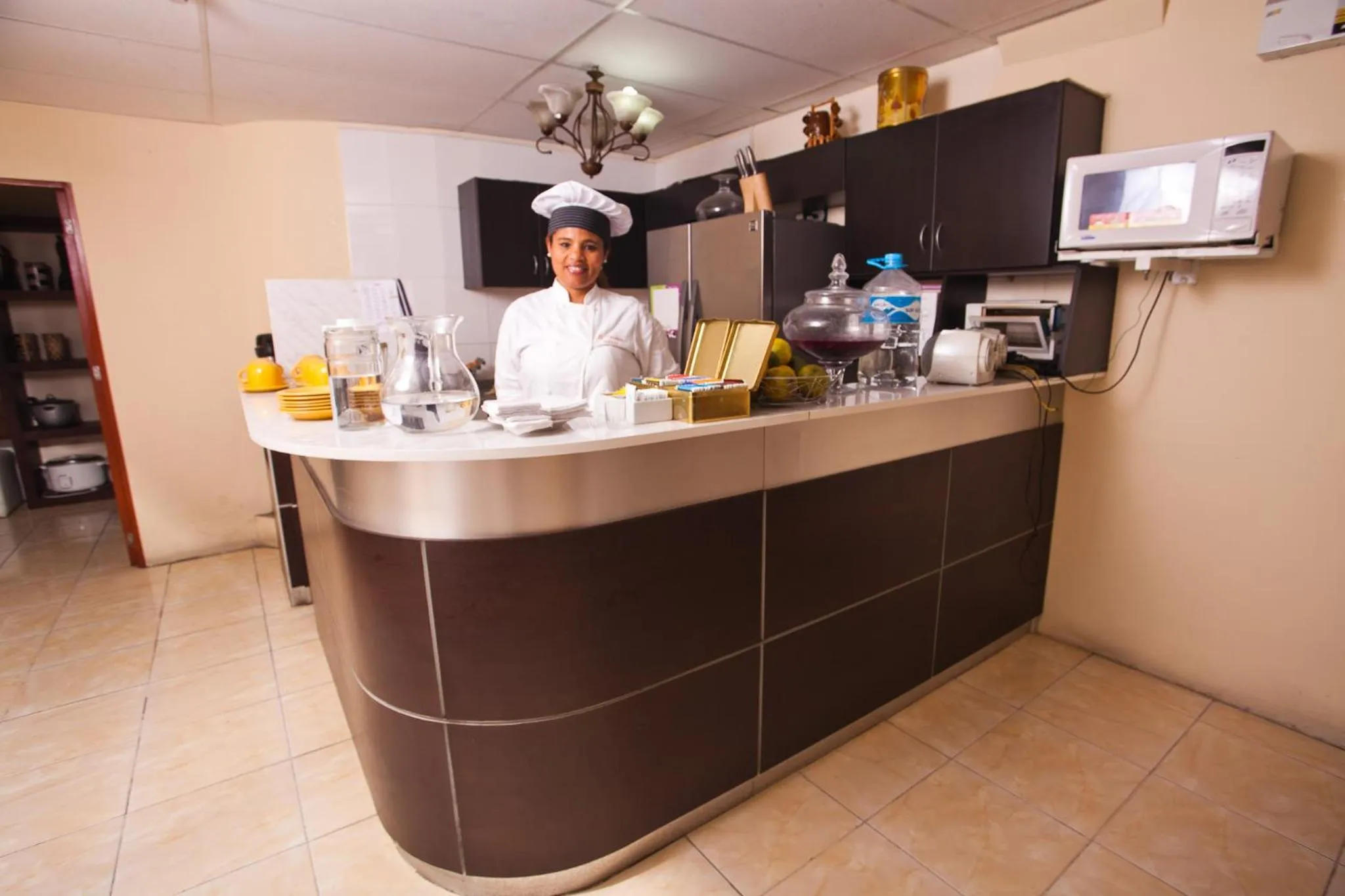 Food and drinks in Hotel El Farolito