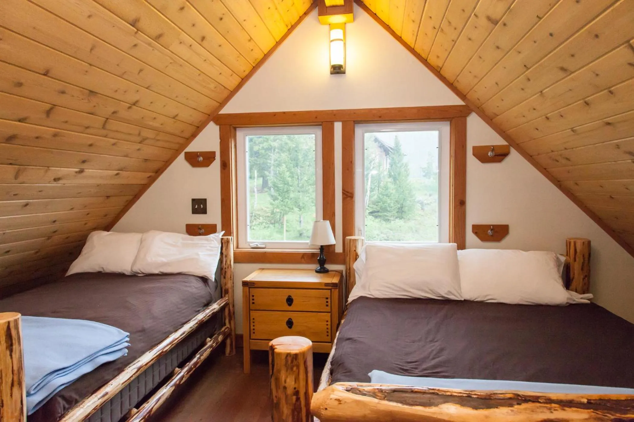 Bed in Homestake Lodge