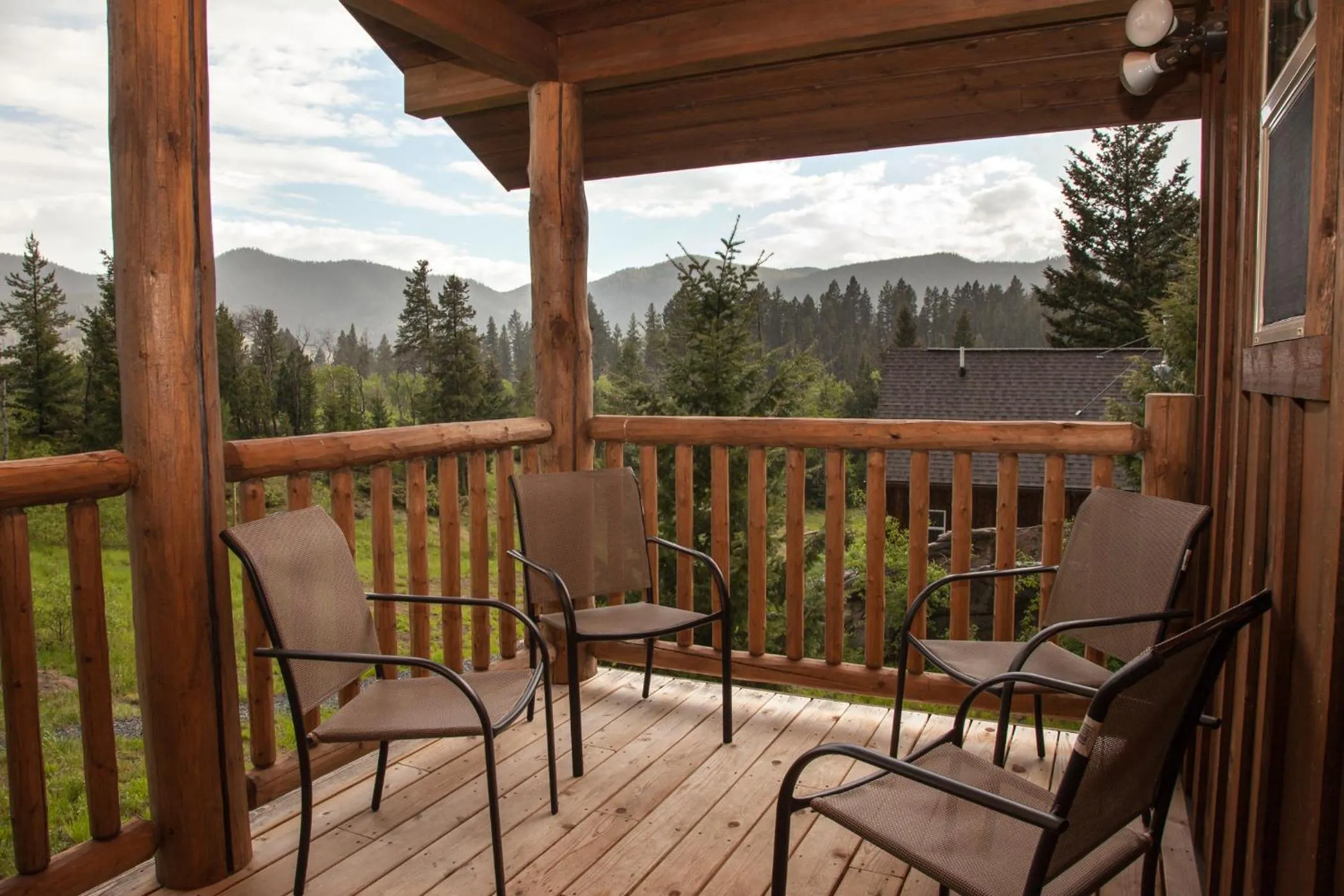 Patio in Homestake Lodge