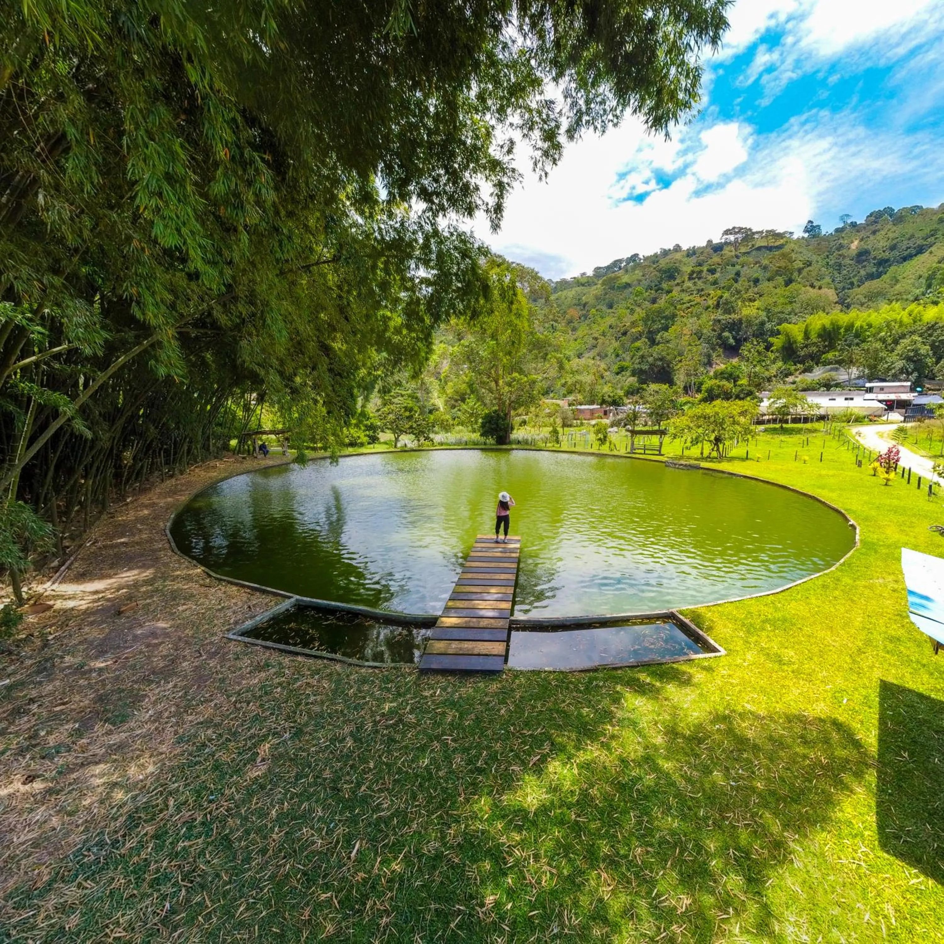 Natural landscape in Hotel Campestre El Triunfo