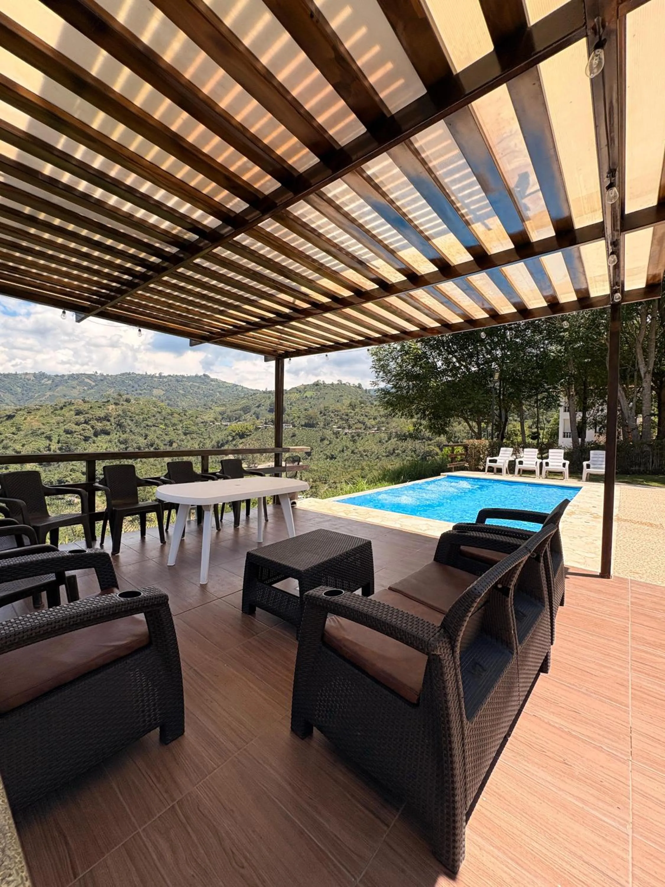 Mountain view in Hotel Campestre El Triunfo