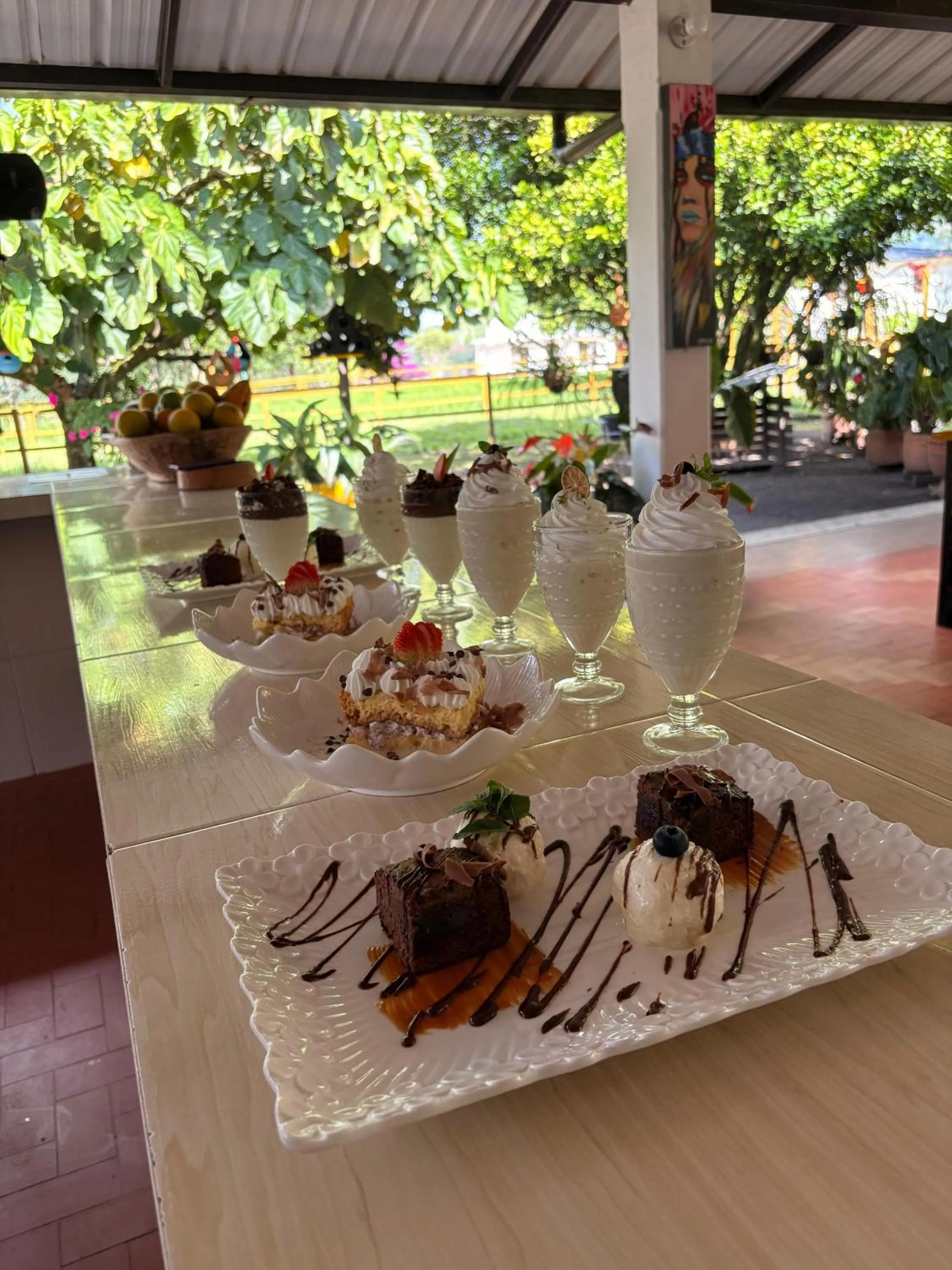 Food in Hotel Campestre El Triunfo