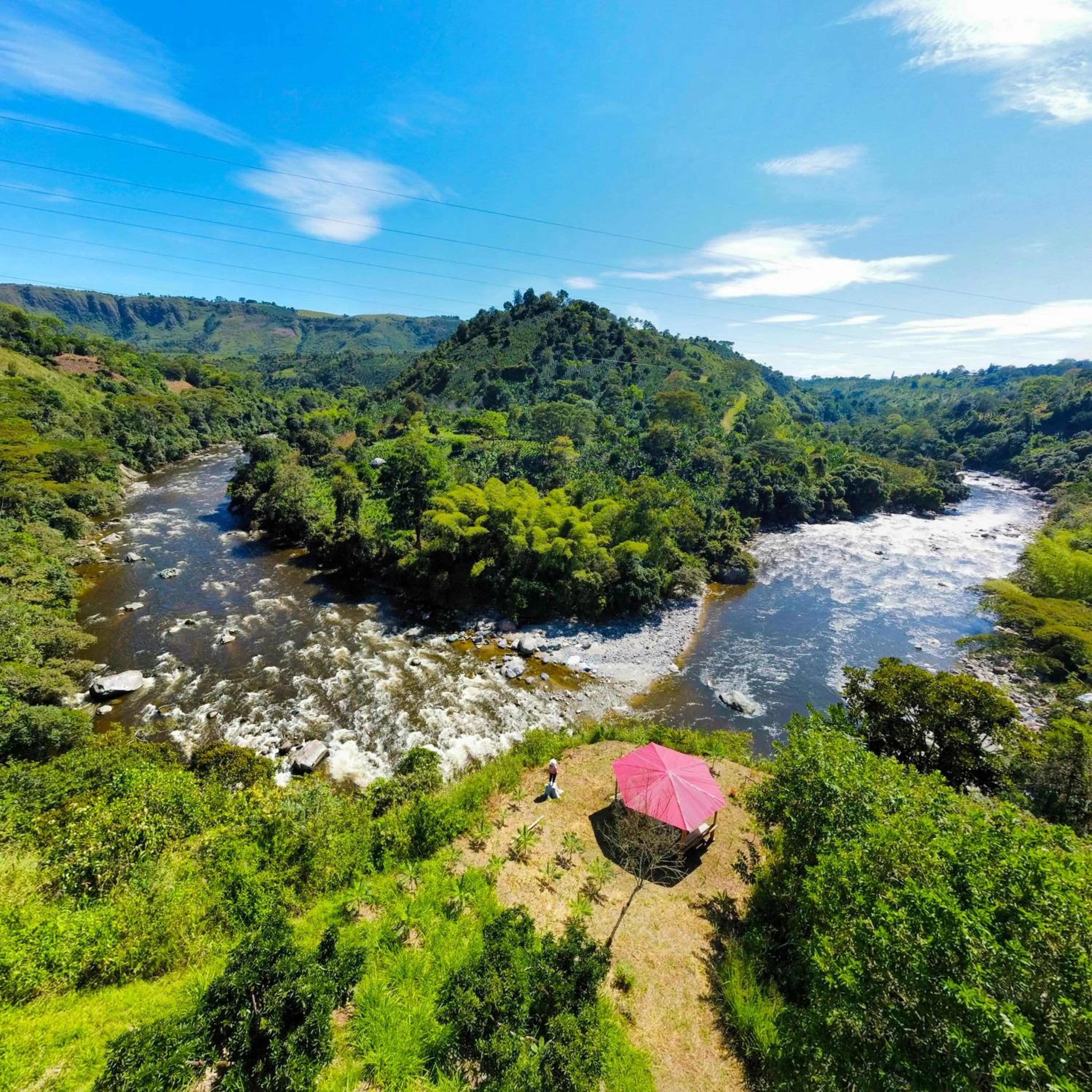 Hiking in Hotel Campestre El Triunfo