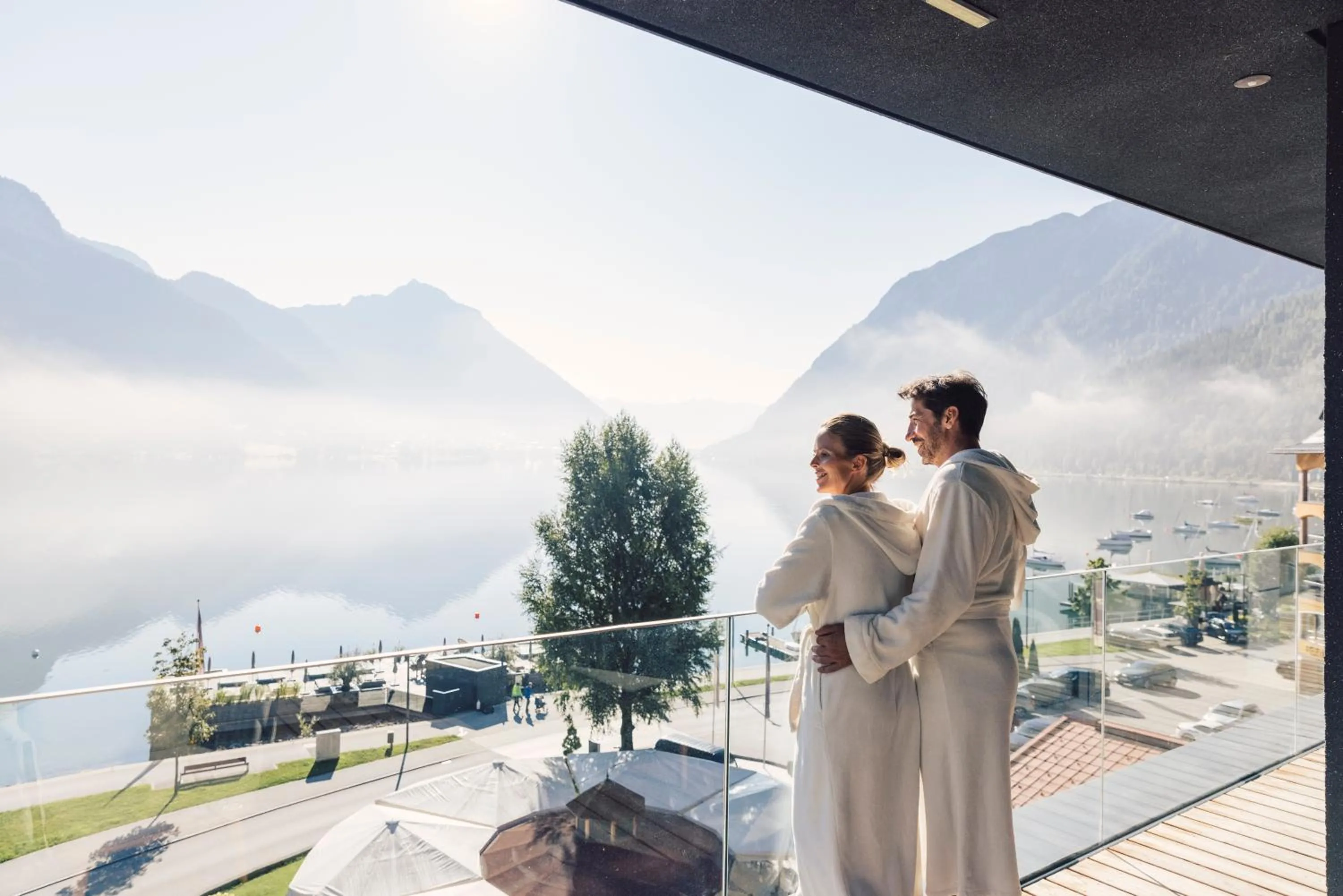 View (from property/room) in Seehotel Einwaller - adults only