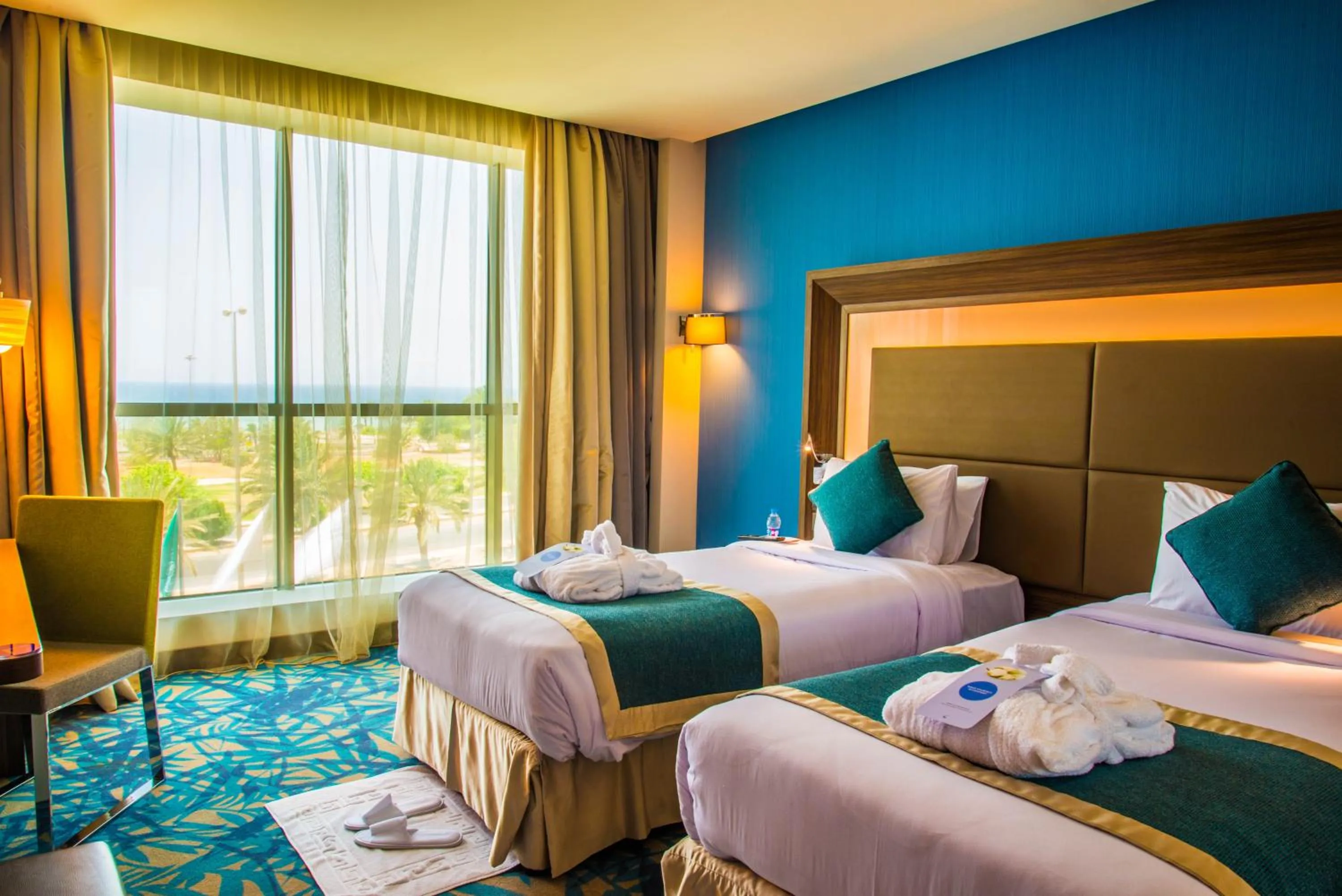 Bed in Novotel Yanbu Albahr