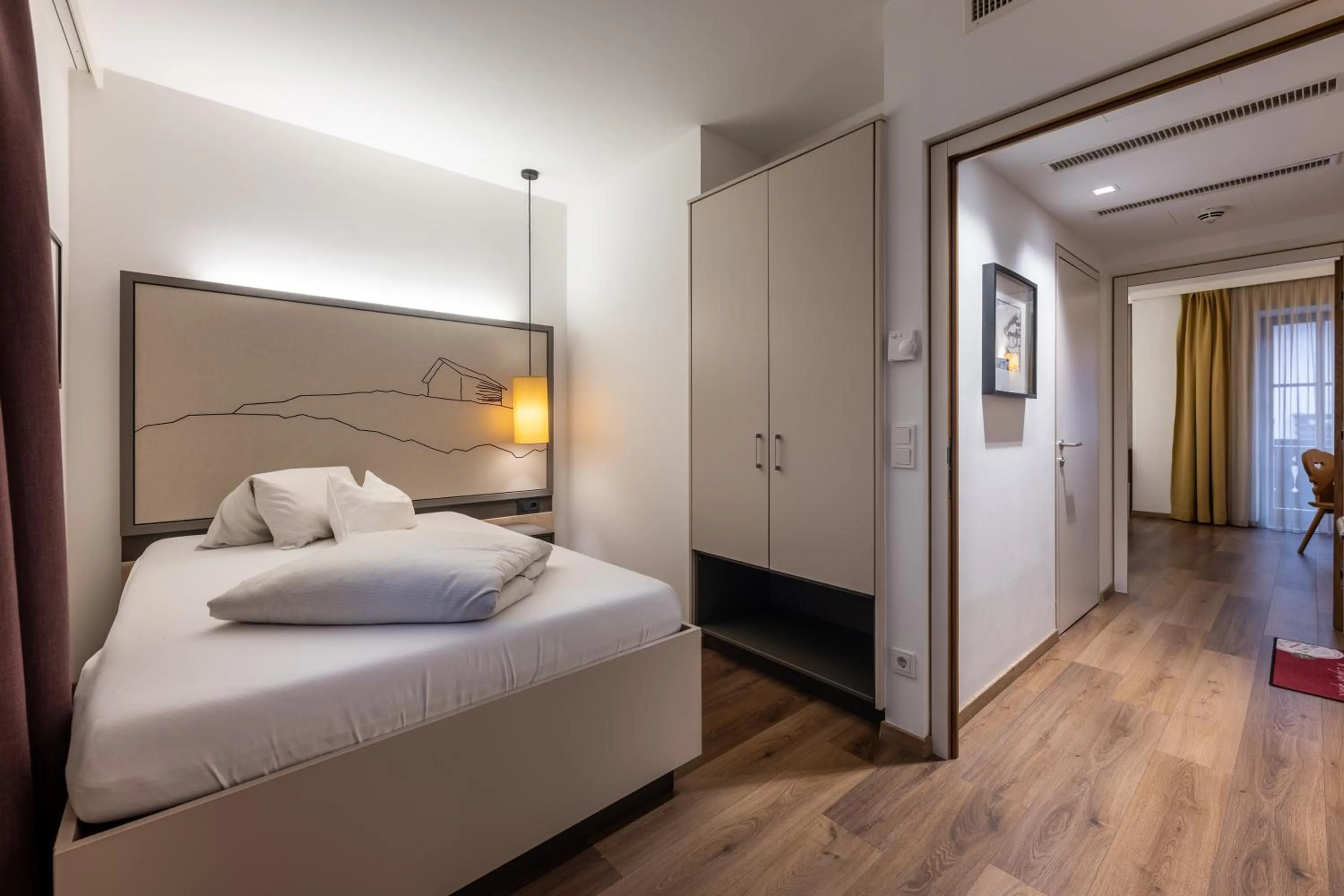 Photo of the whole room, Bed in Hotel Wirtshaus Post