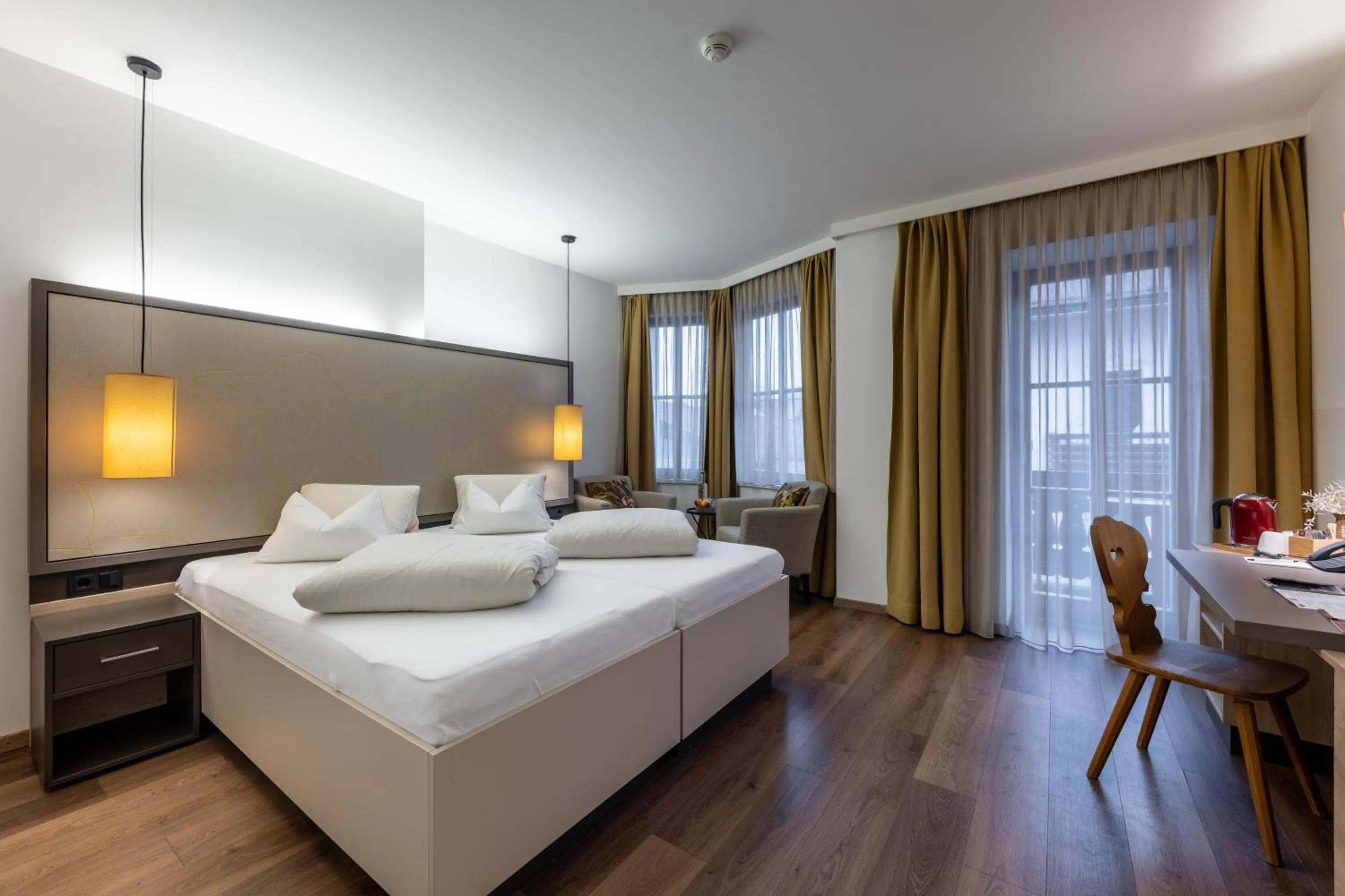 Photo of the whole room, Bed in Hotel Wirtshaus Post