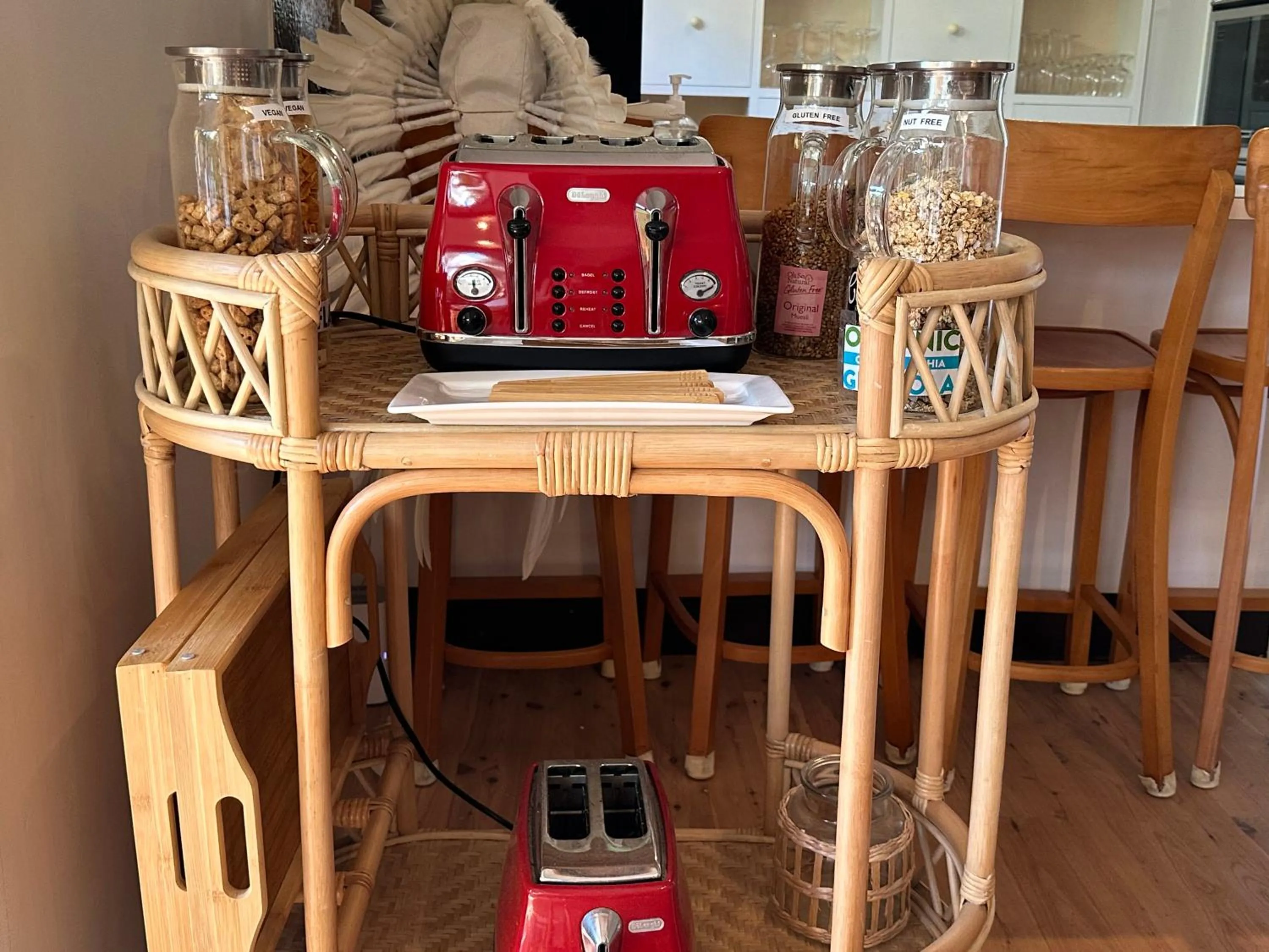 Continental breakfast in Palm Beach Bed & Breakfast