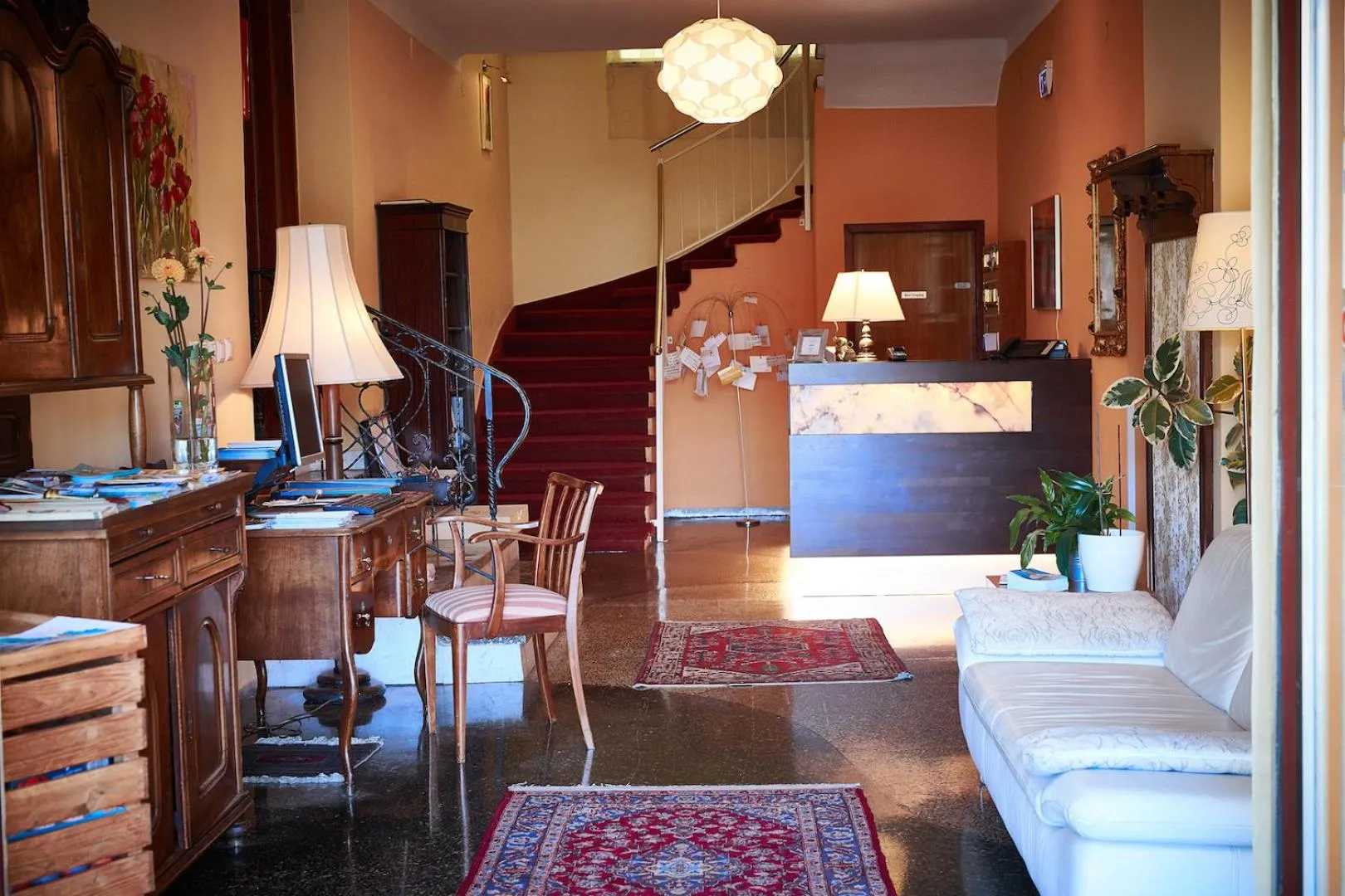 Lobby or reception in Hotel - Restaurant Soleo