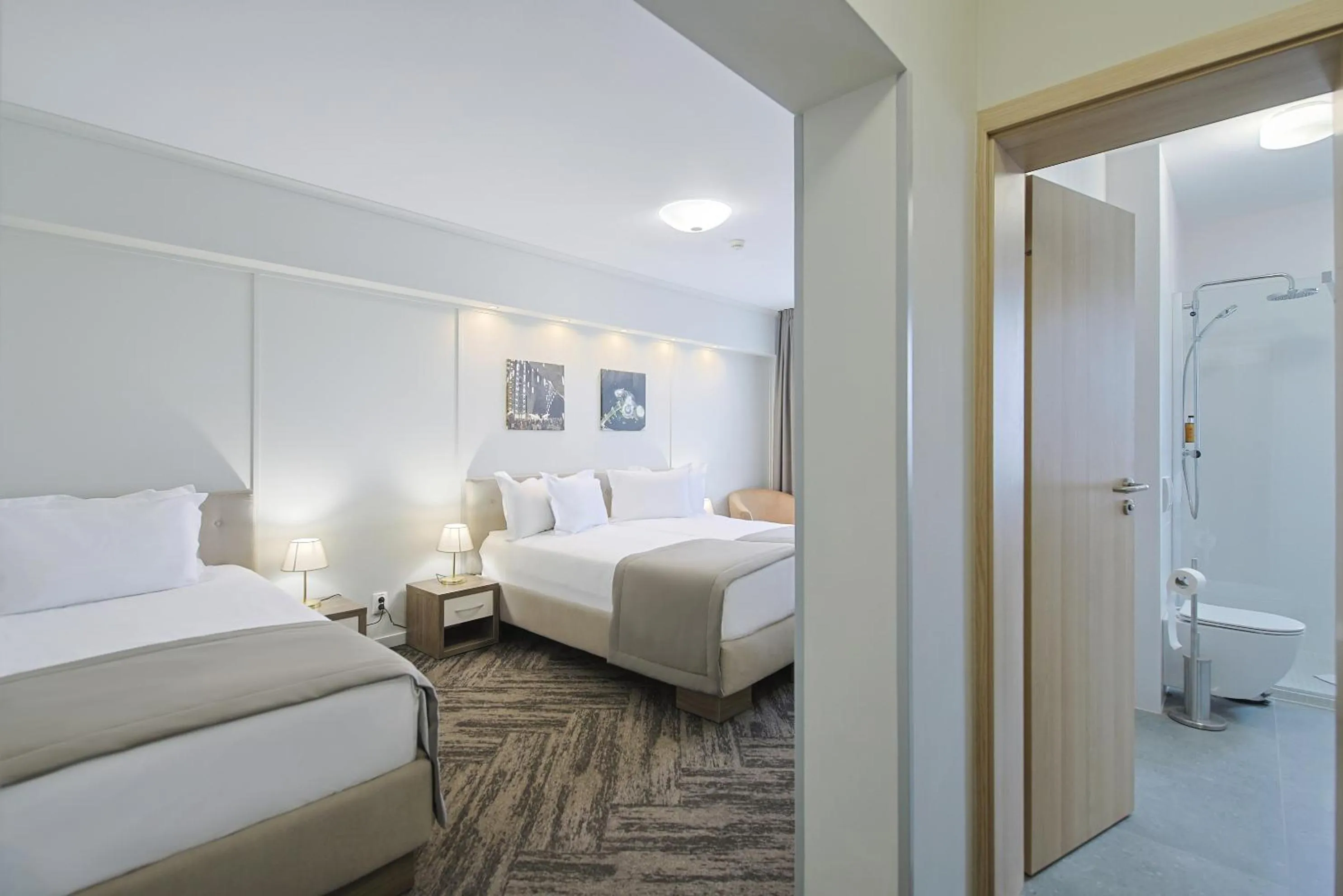 Bed in Potaissa Hotel