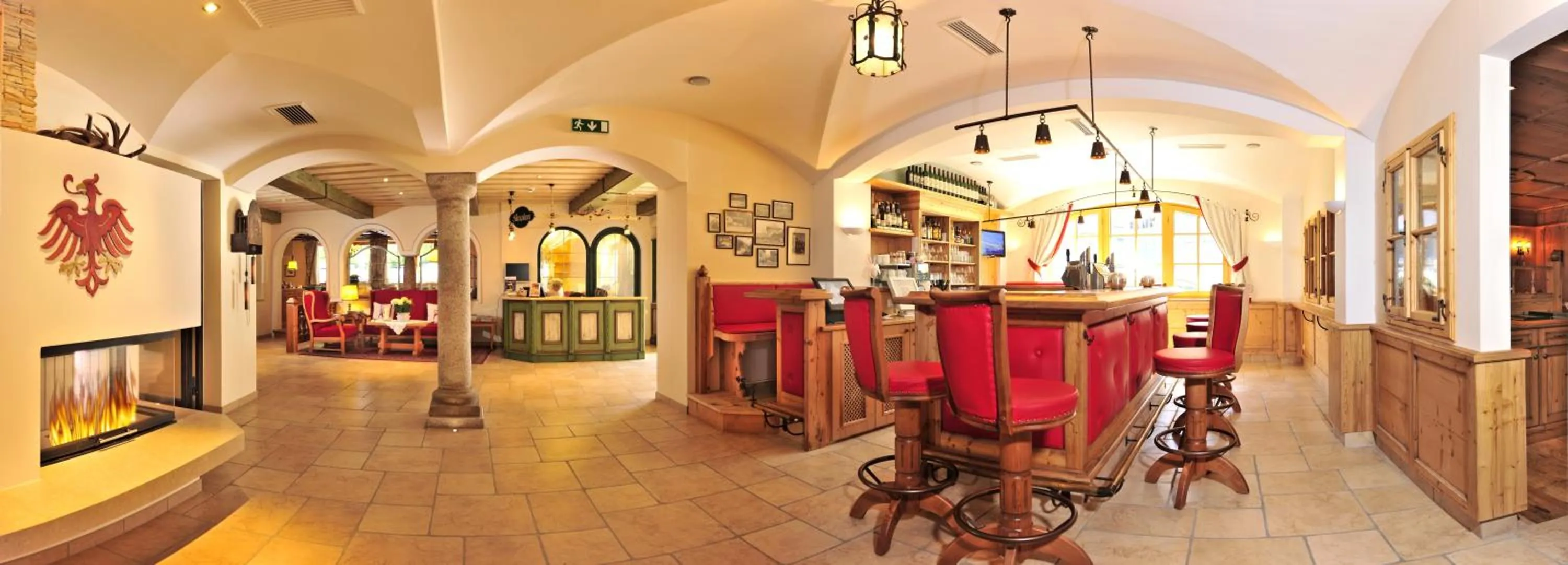 Lounge or bar in Landhotel Römerhof