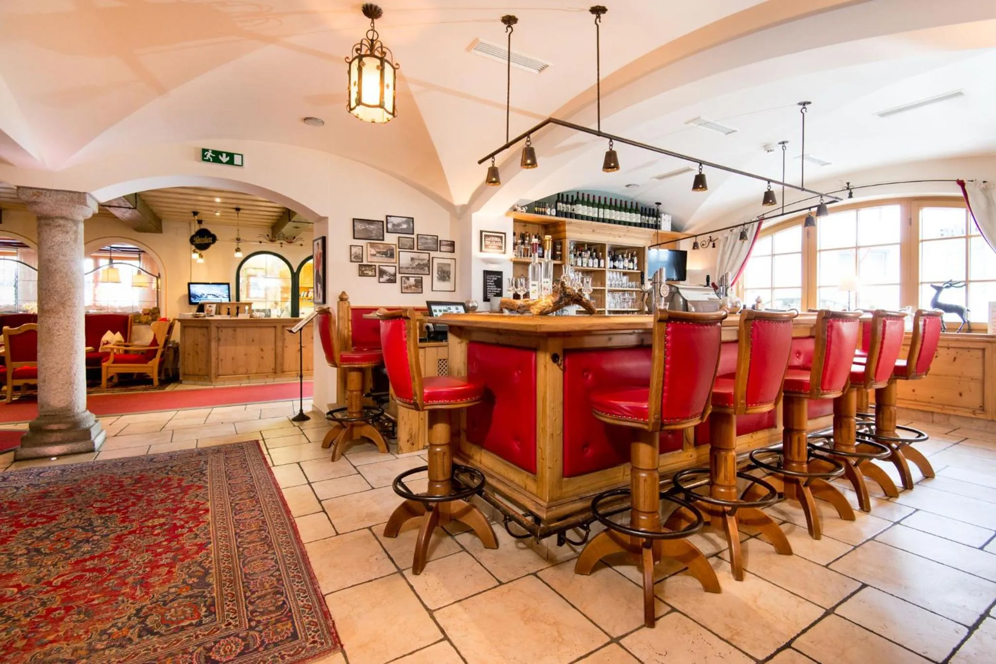 Lounge or bar in Landhotel Römerhof