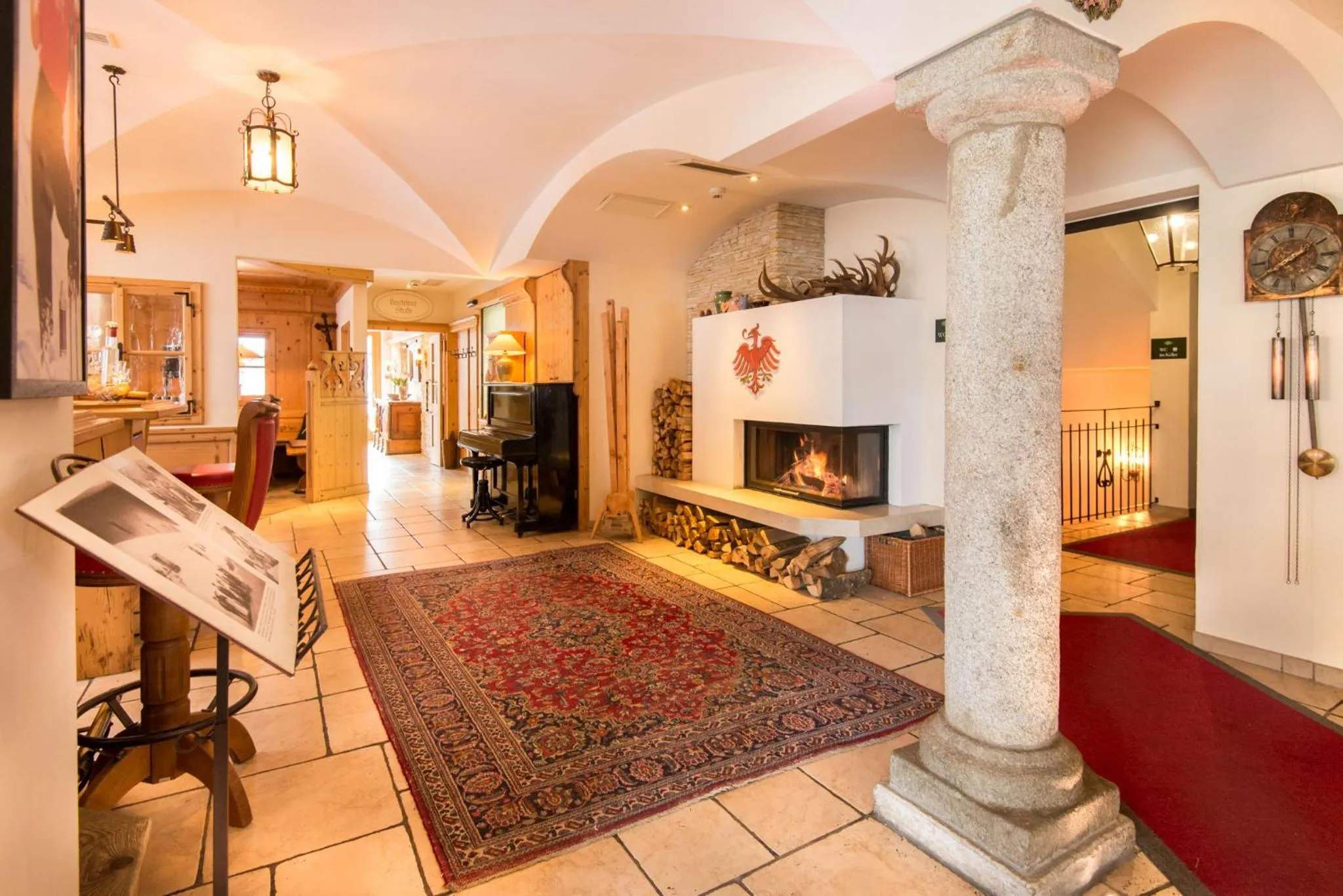 Lounge or bar in Landhotel Römerhof