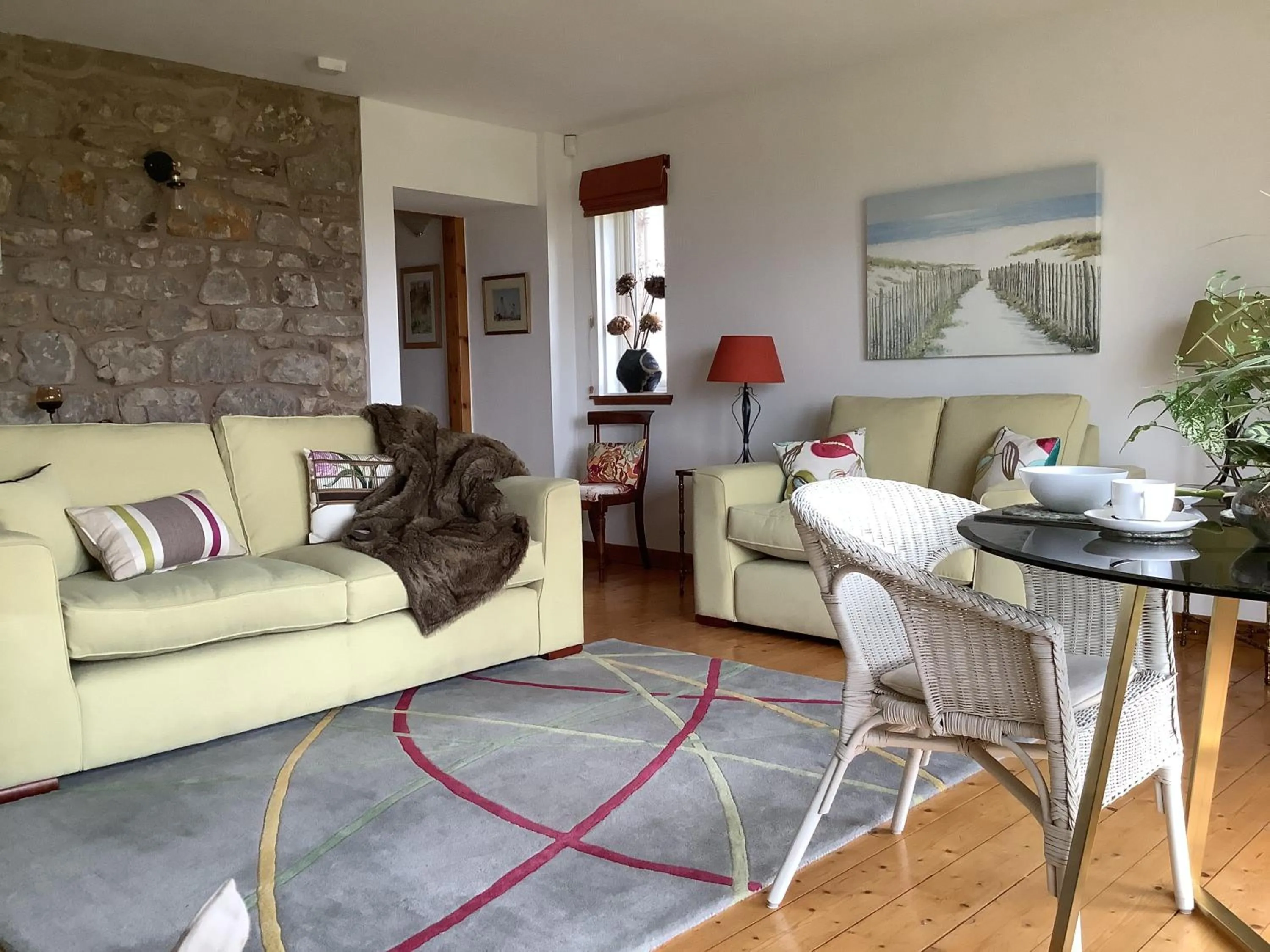 Living room in Balmungo Cottage B&B