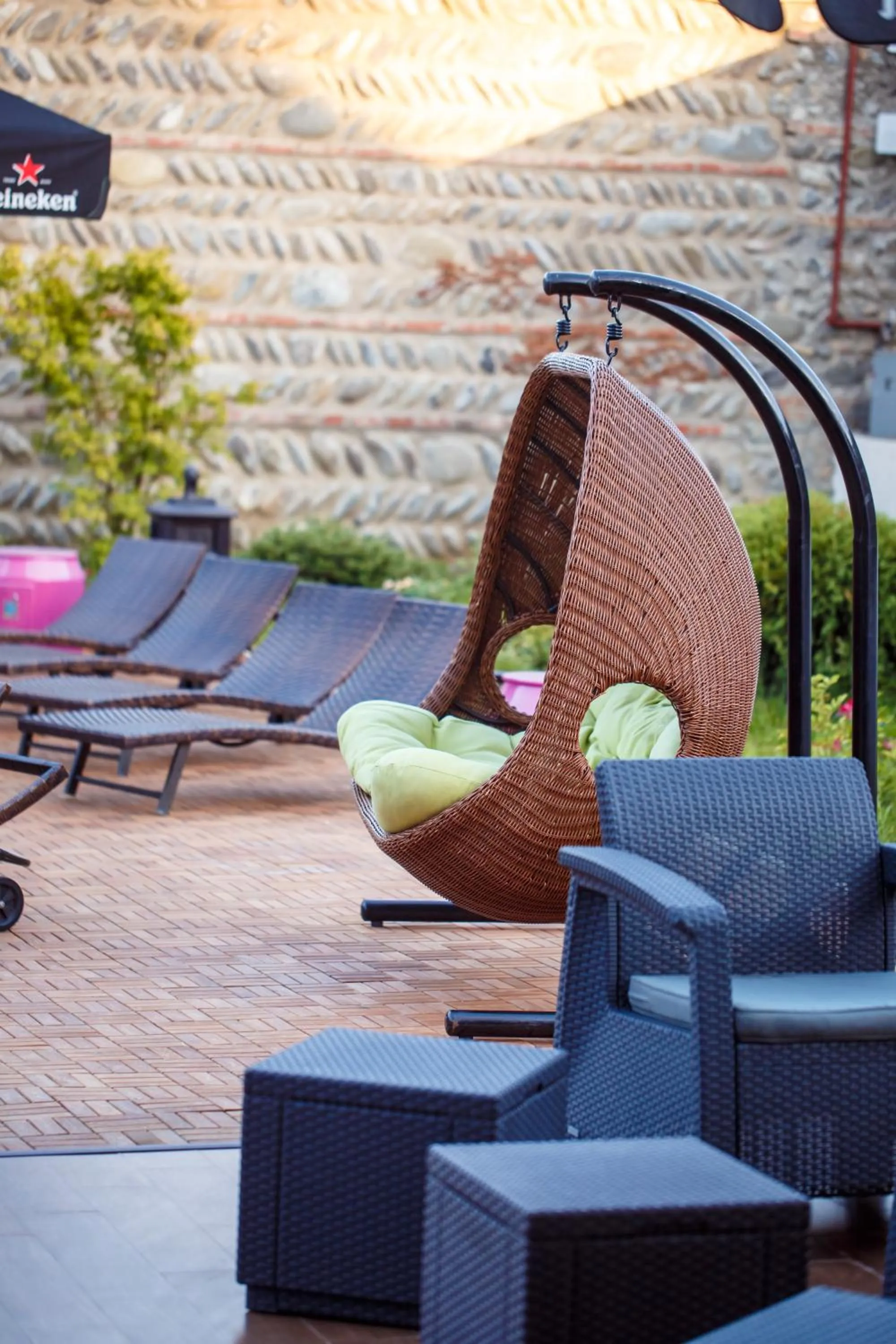 Patio in Hotel Gino Wellness Mtskheta