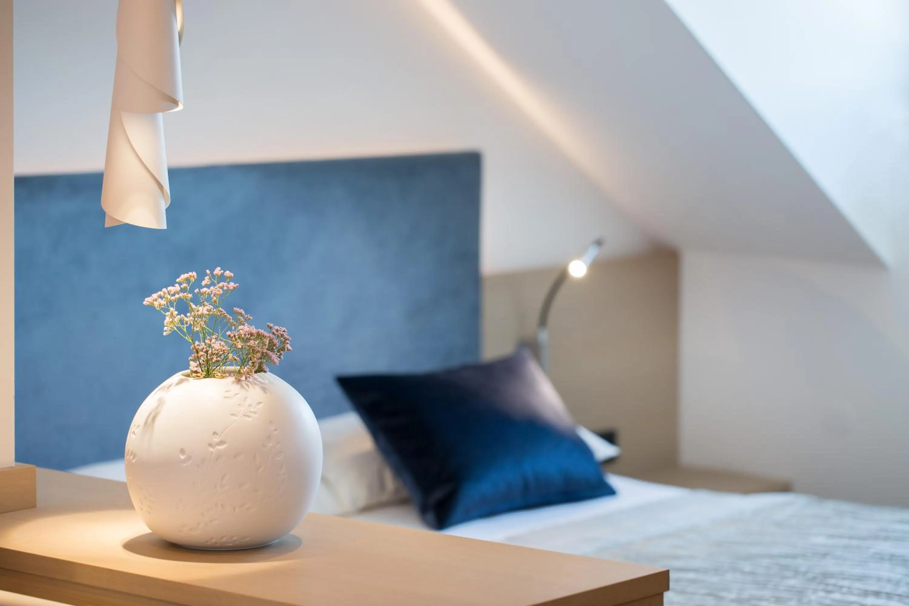 Decorative detail, Bed in hirschen dornbirn - das boutiquestyle hotel - skyrelax & wellness im rooftop