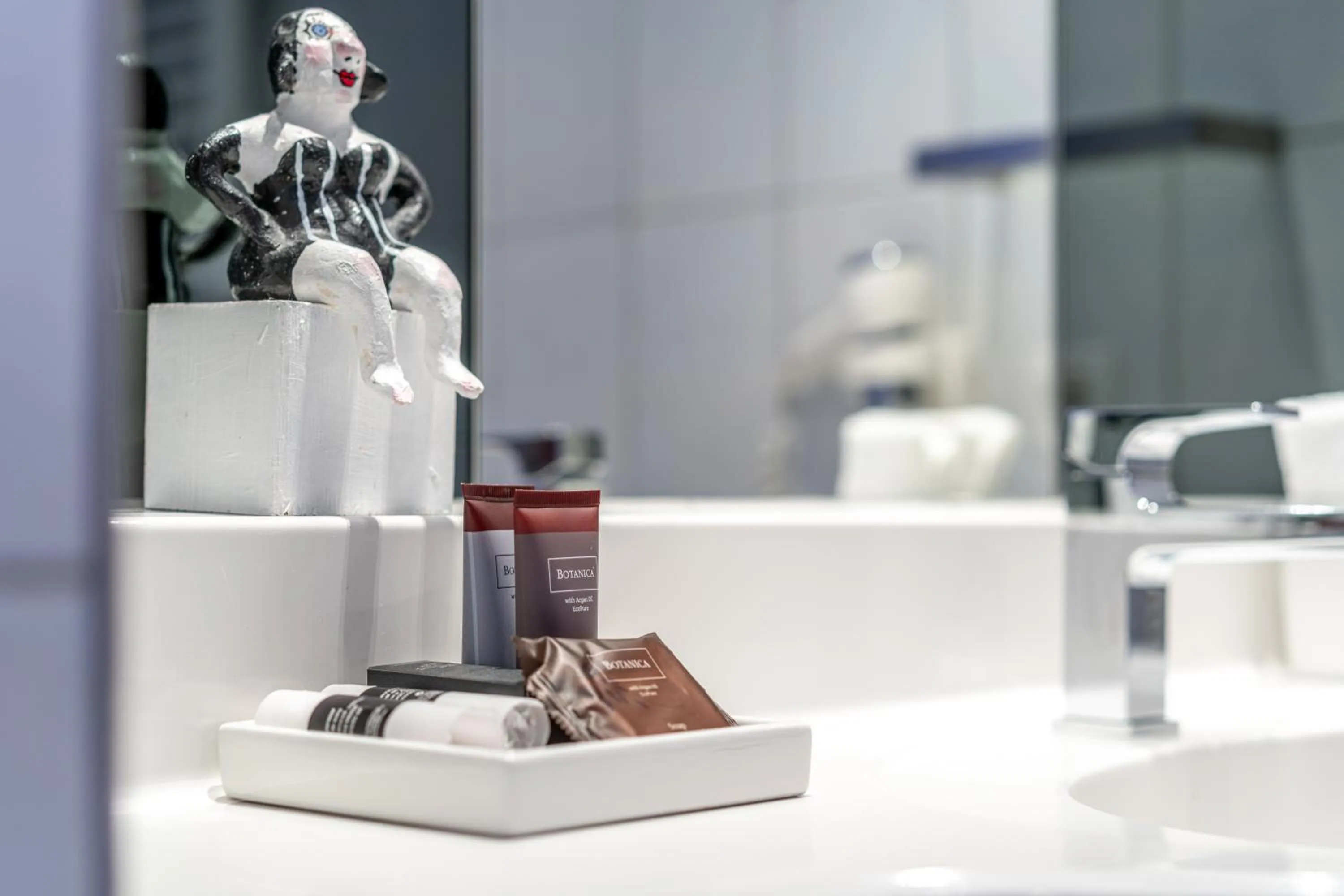 Bathroom in hirschen dornbirn - das boutiquestyle hotel - skyrelax & wellness im rooftop