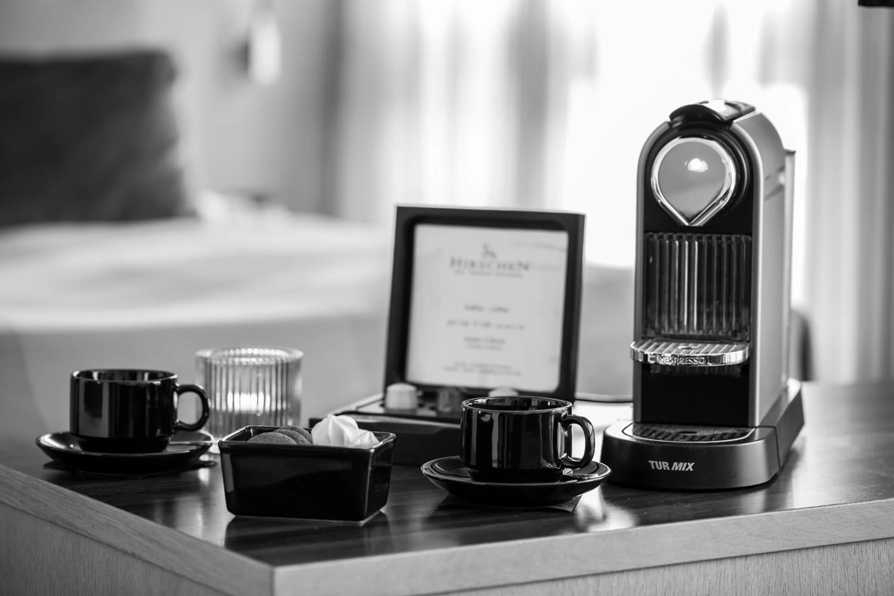 Kitchen or kitchenette, Bed in hirschen dornbirn - das boutiquestyle hotel - skyrelax & wellness im rooftop