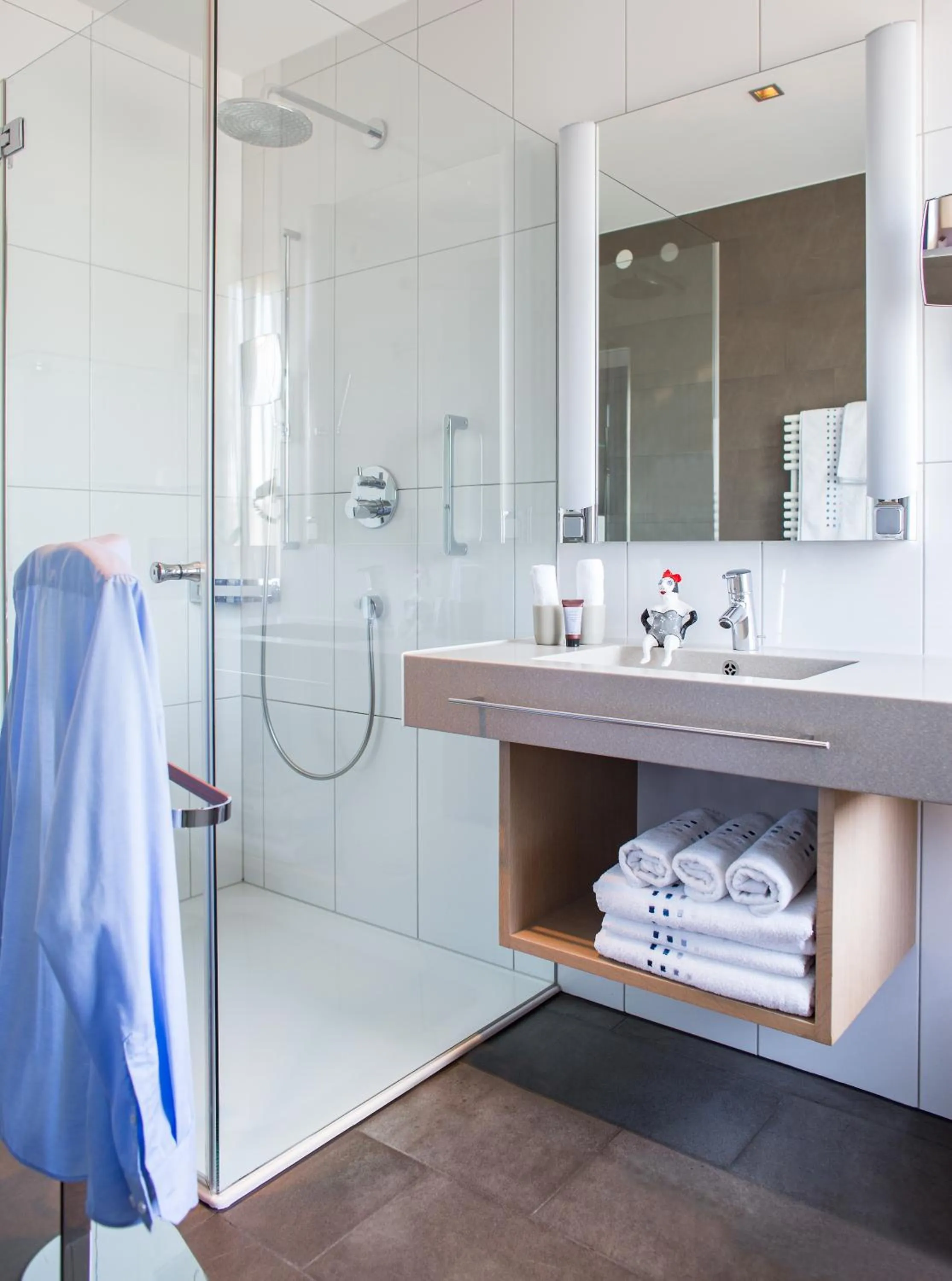 Bathroom in hirschen dornbirn - das boutiquestyle hotel - skyrelax & wellness im rooftop