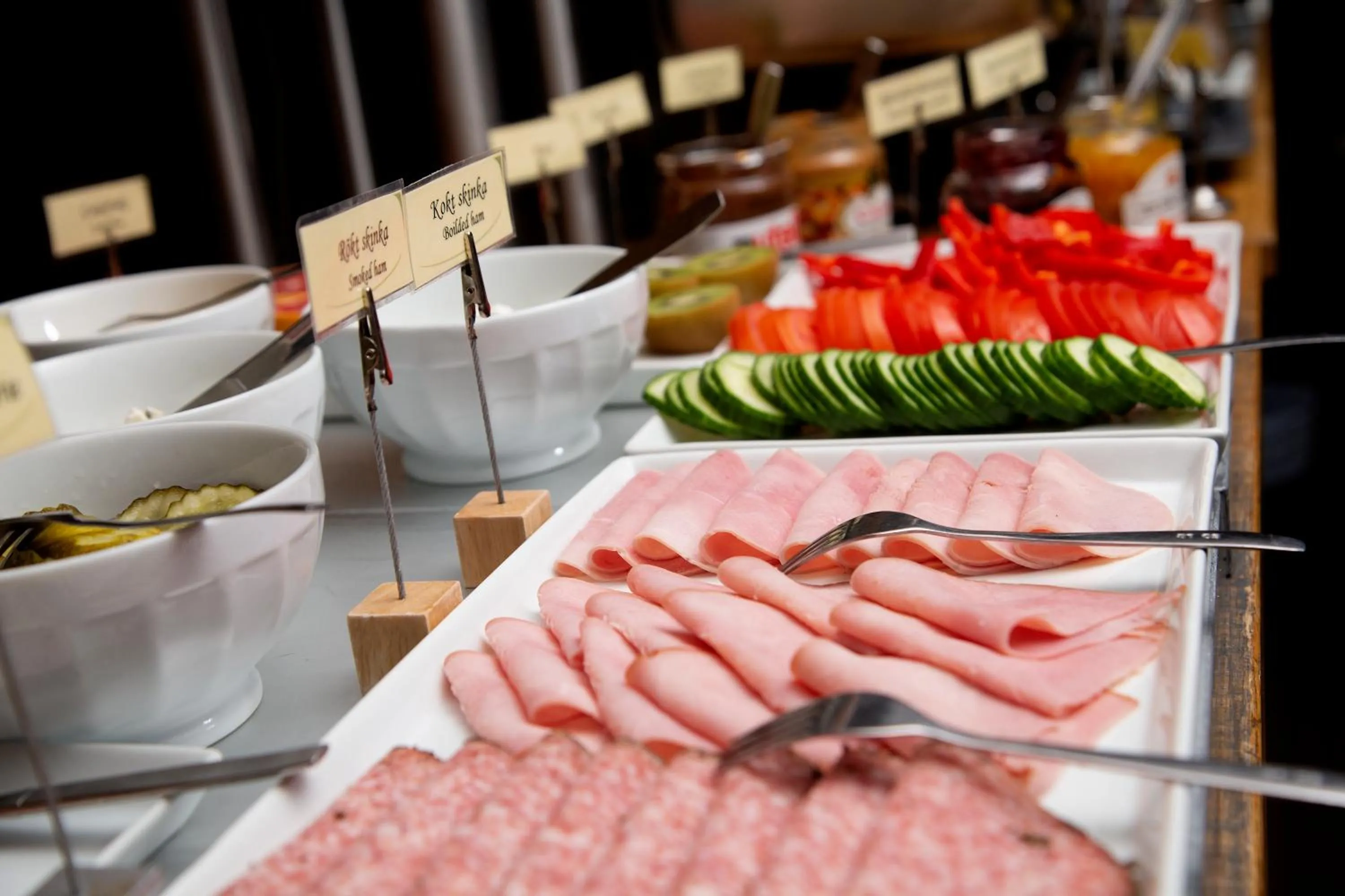 Buffet breakfast in Sure Hotel by Best Western Algen