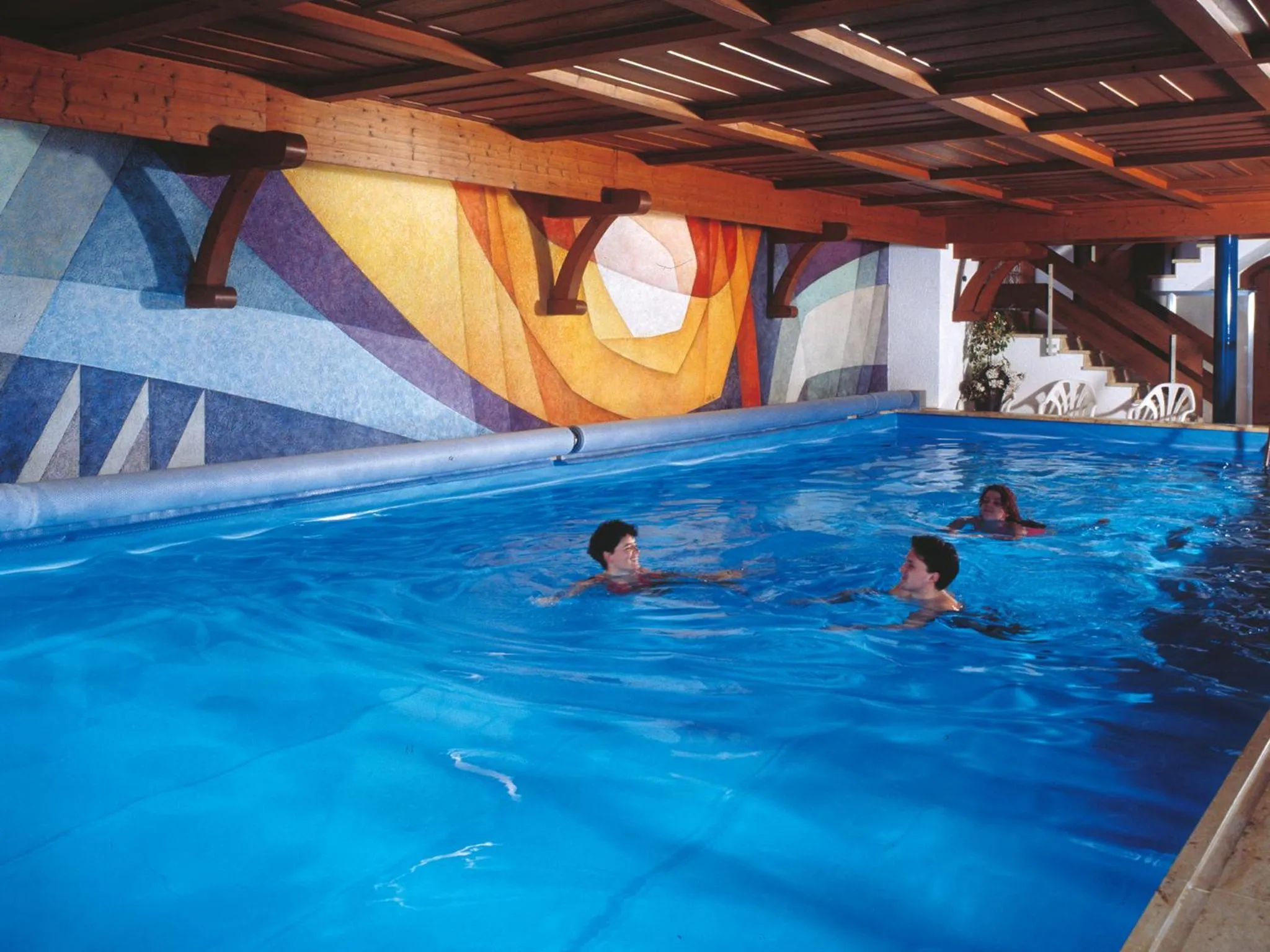 group of guests in Sporthotel Krone