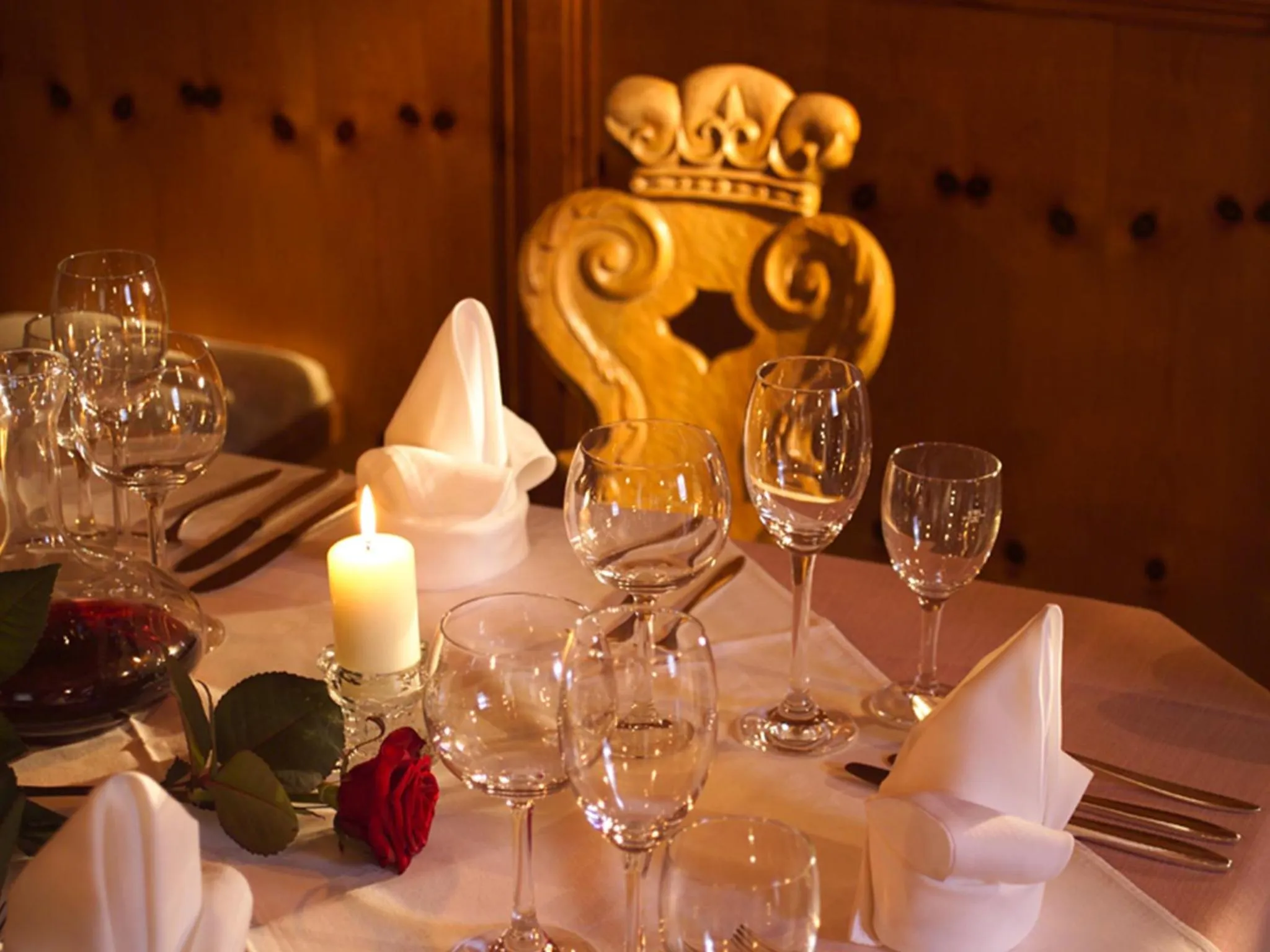 Restaurant/places to eat in Sporthotel Krone