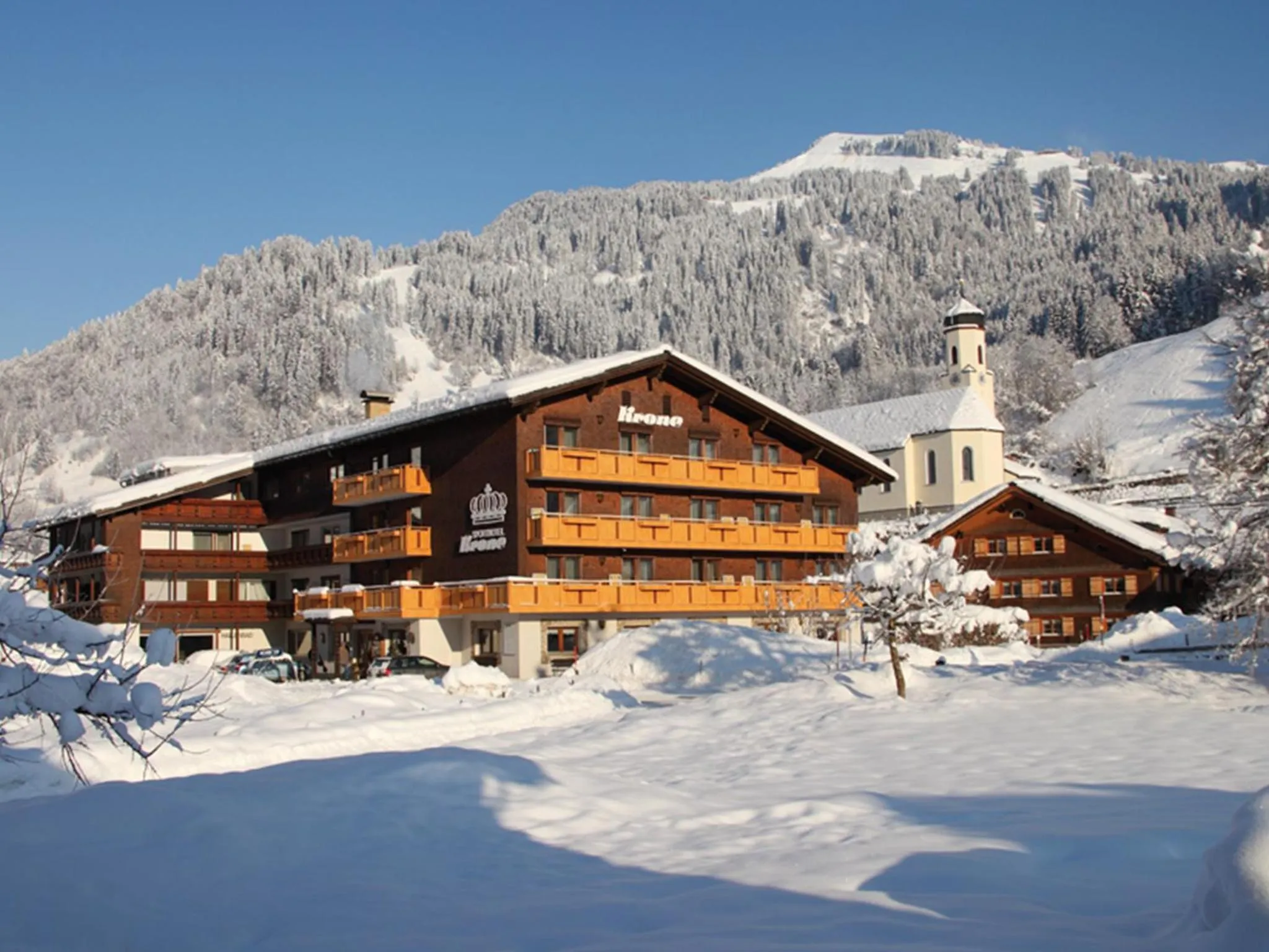 Property building in Sporthotel Krone