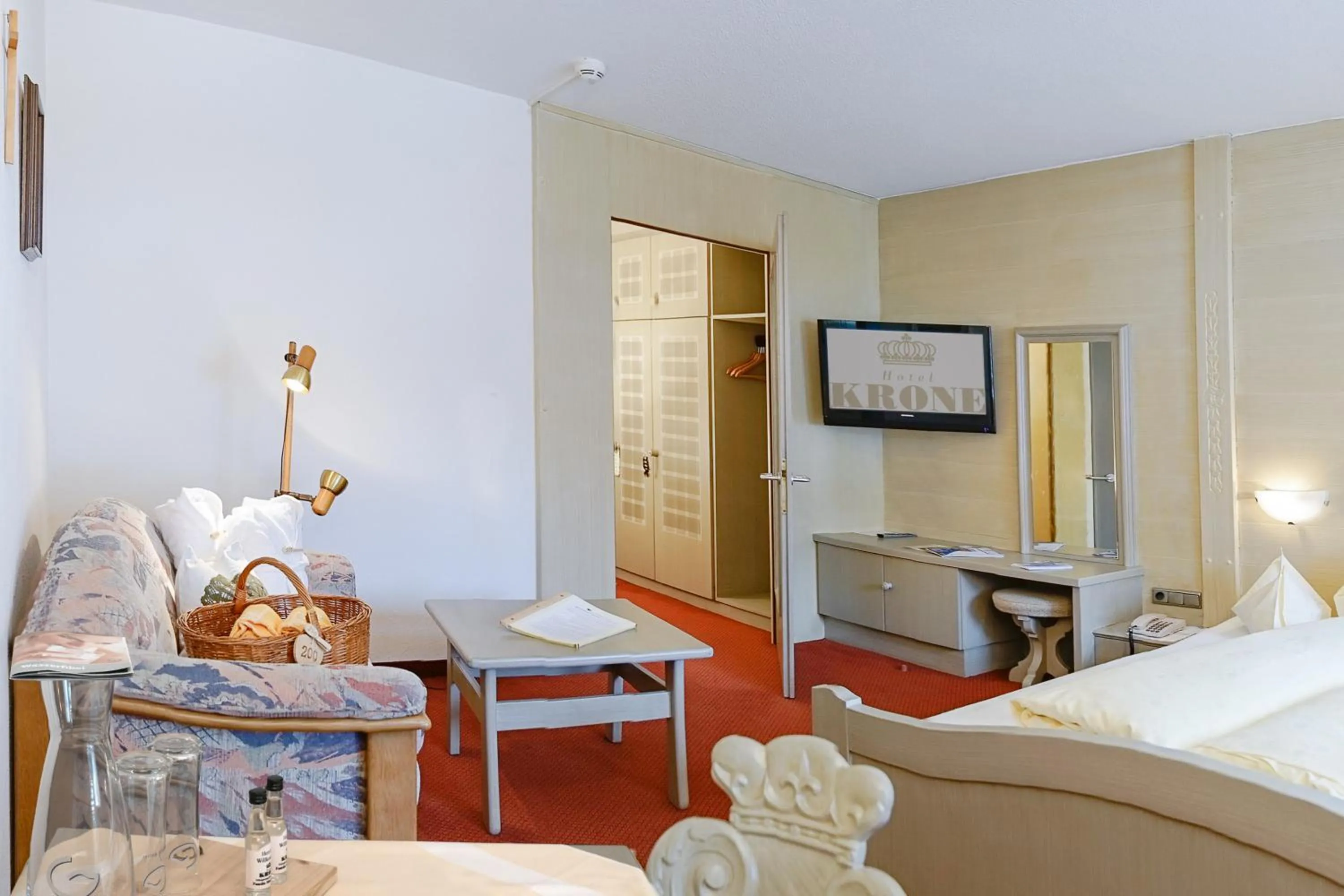 Bed in Sporthotel Krone