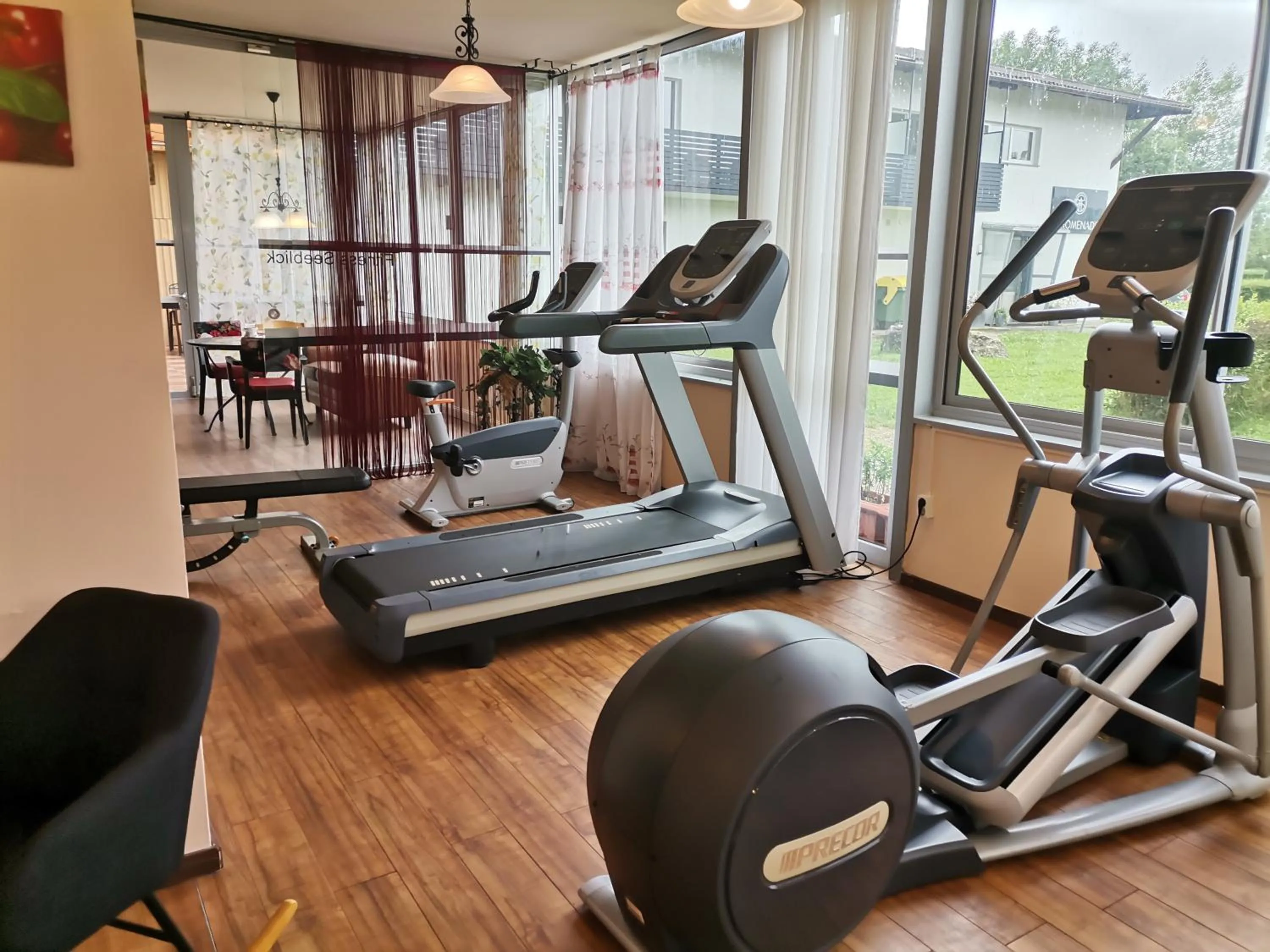 Fitness centre/facilities in Hotel Al Faro Lodge am See