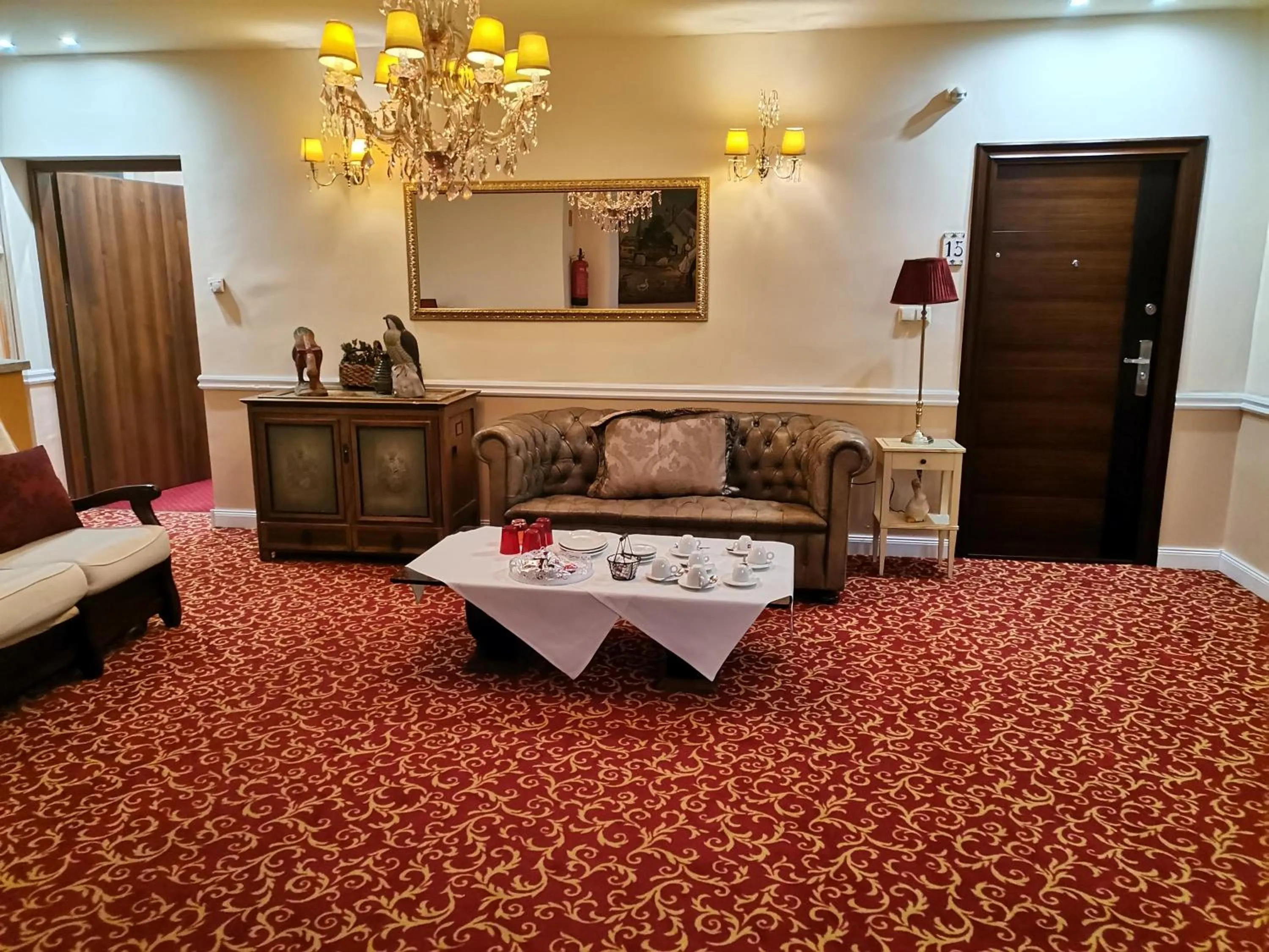 Seating area in Hotel Al Faro Lodge am See