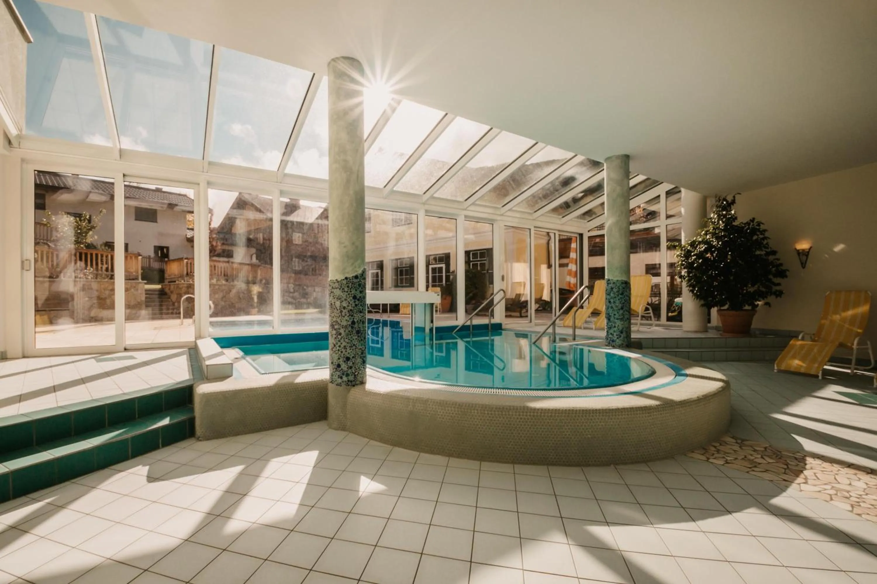 Spa and wellness centre/facilities in Hotel Guggenberger