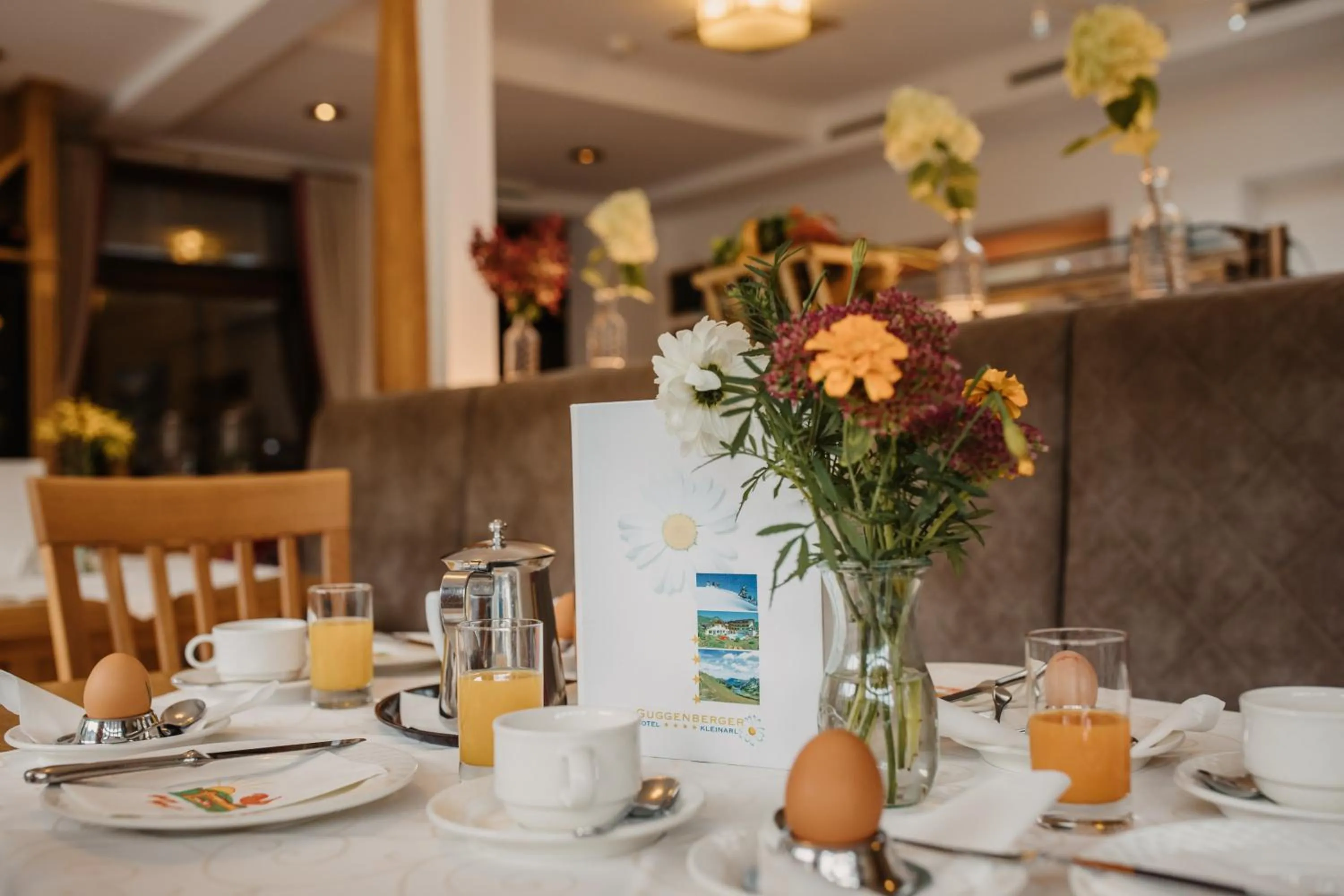 Breakfast in Hotel Guggenberger