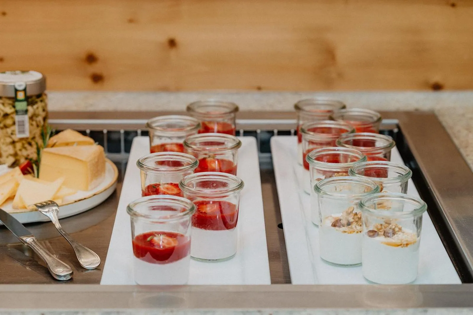 Buffet breakfast in Hotel Guggenberger