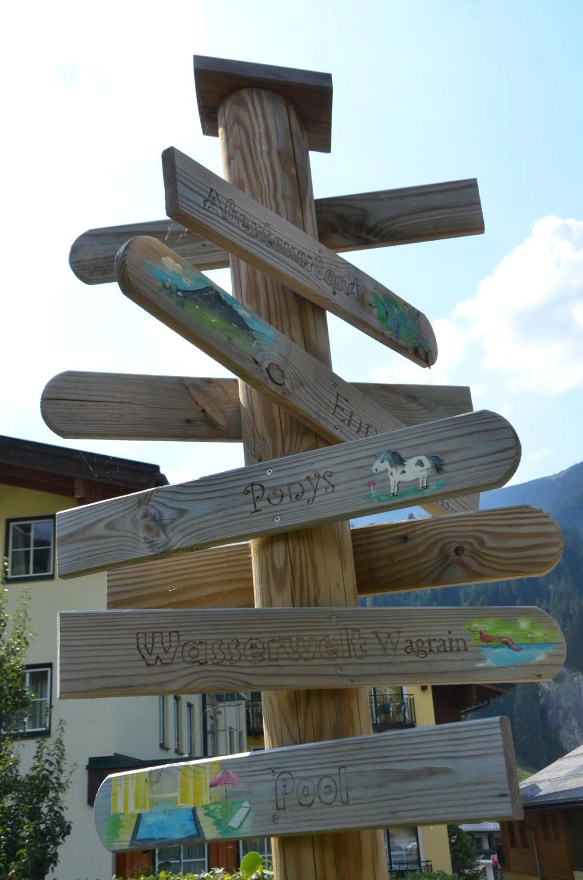 Garden in Hotel Guggenberger