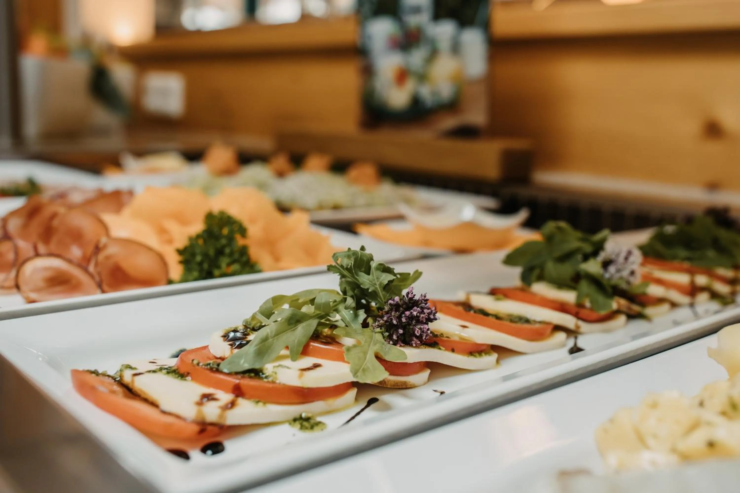 Restaurant/places to eat in Hotel Guggenberger